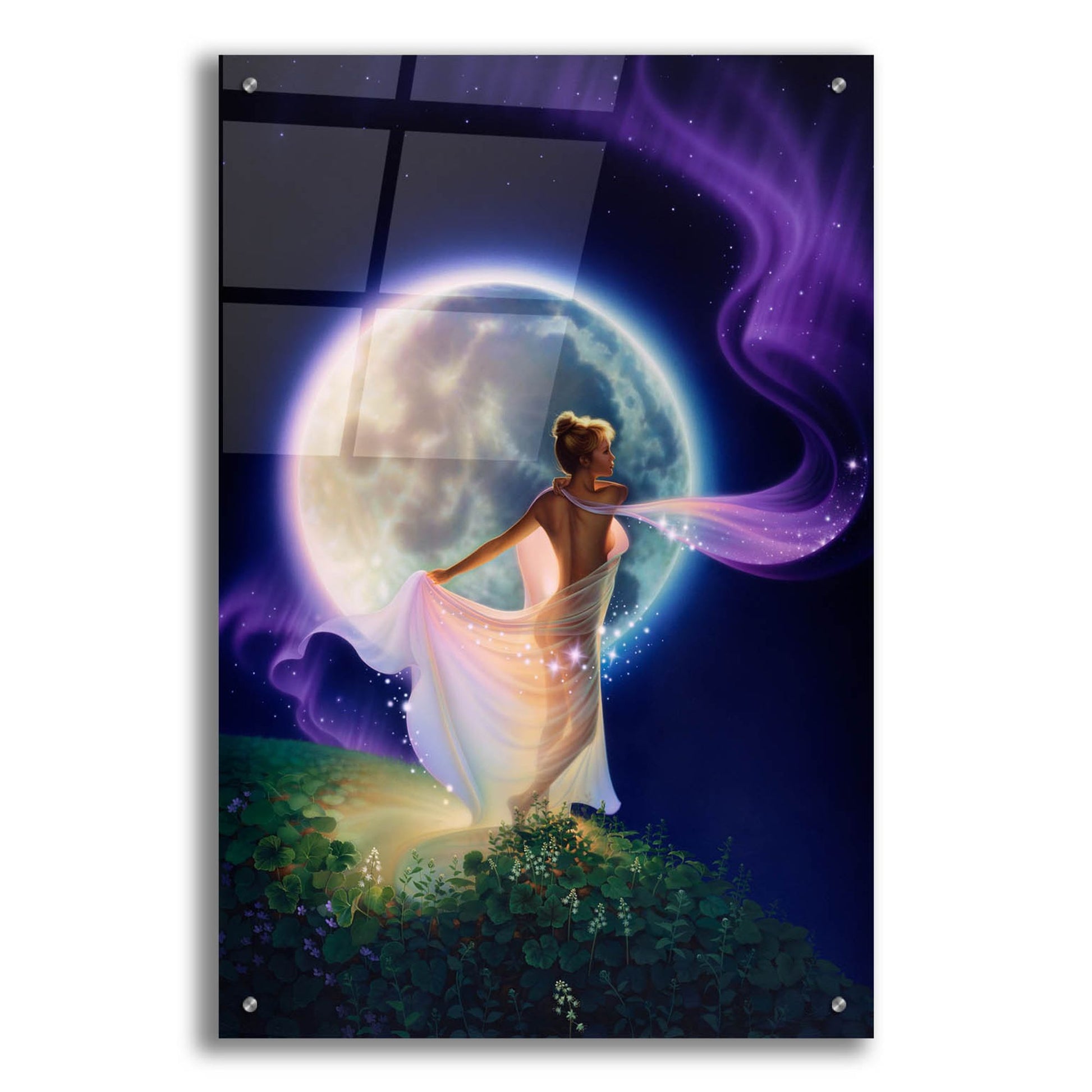 Epic Art 'Weaver Of Dreams' by Kirk Reinert, Acrylic Glass Wall Art,24x36