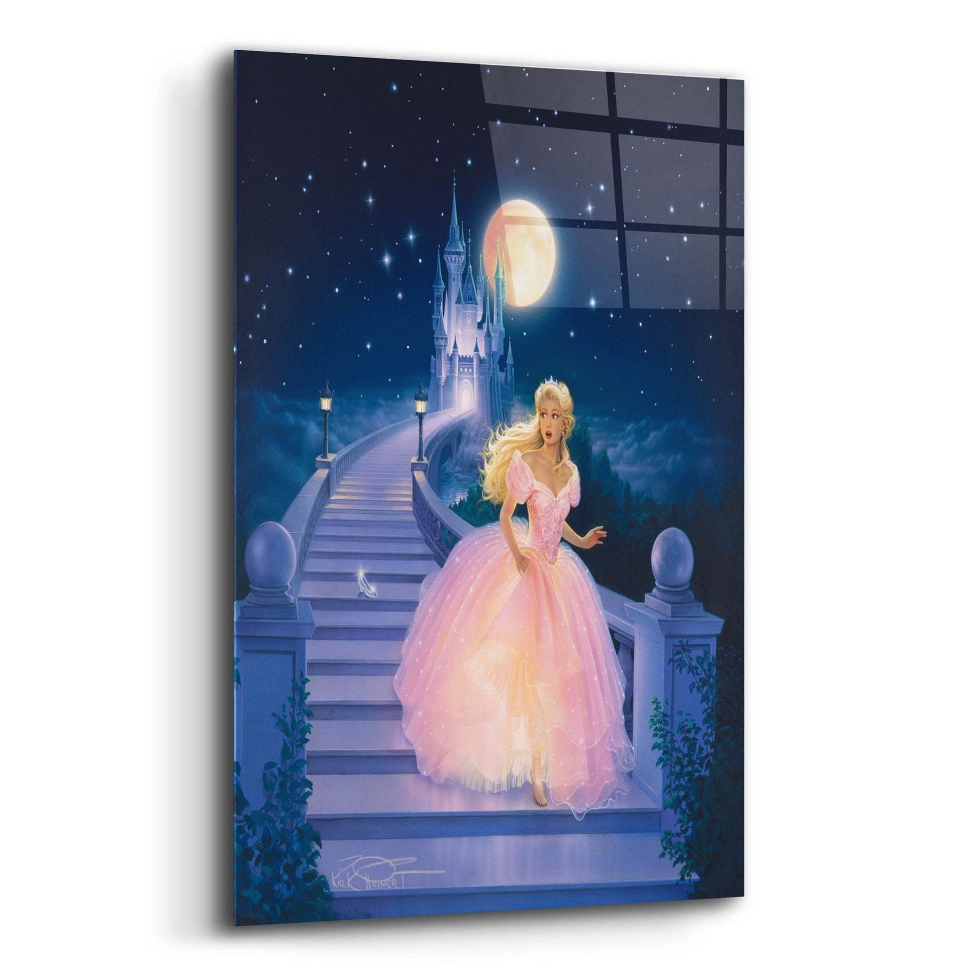 Epic Art 'Cinderella' by Kirk Reinert, Acrylic Glass Wall Art – EpicArt.com