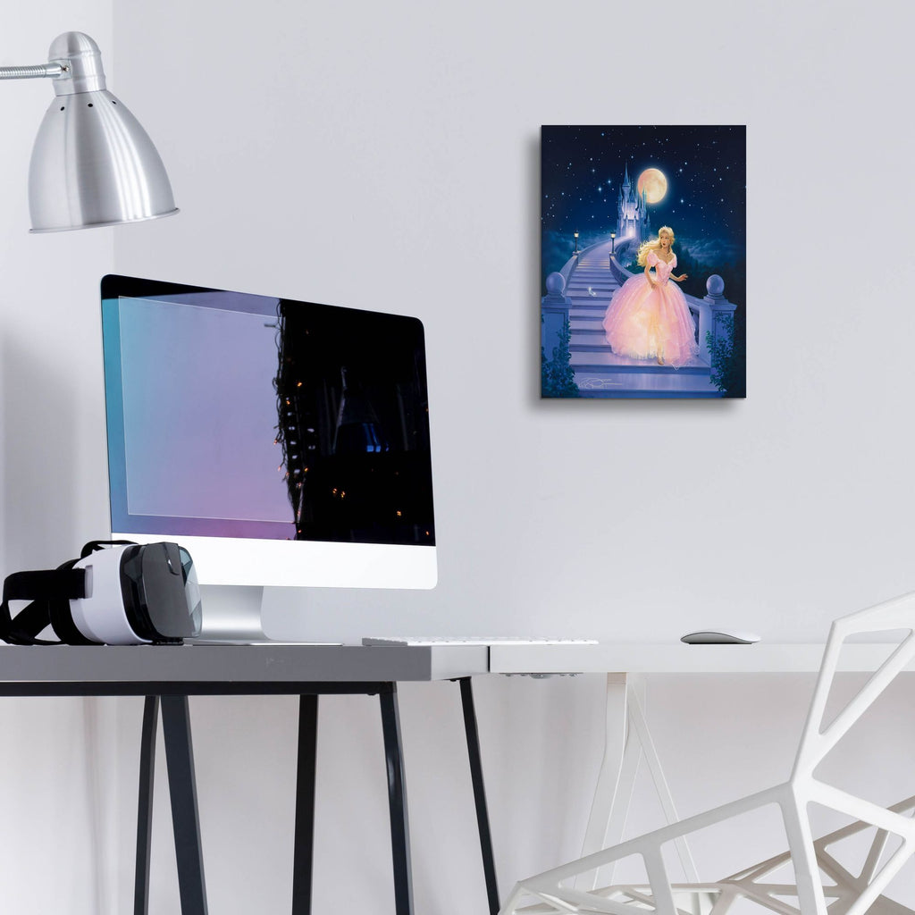 Epic Art 'Cinderella' by Kirk Reinert, Acrylic Glass Wall Art,12x16