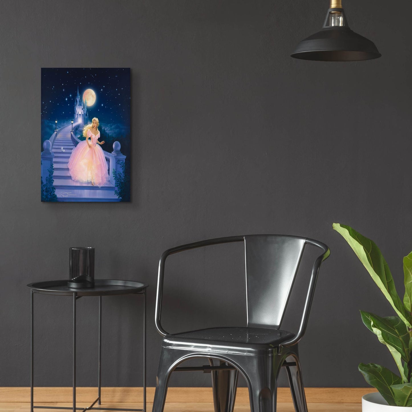 Epic Art 'Cinderella' by Kirk Reinert, Acrylic Glass Wall Art,16x24