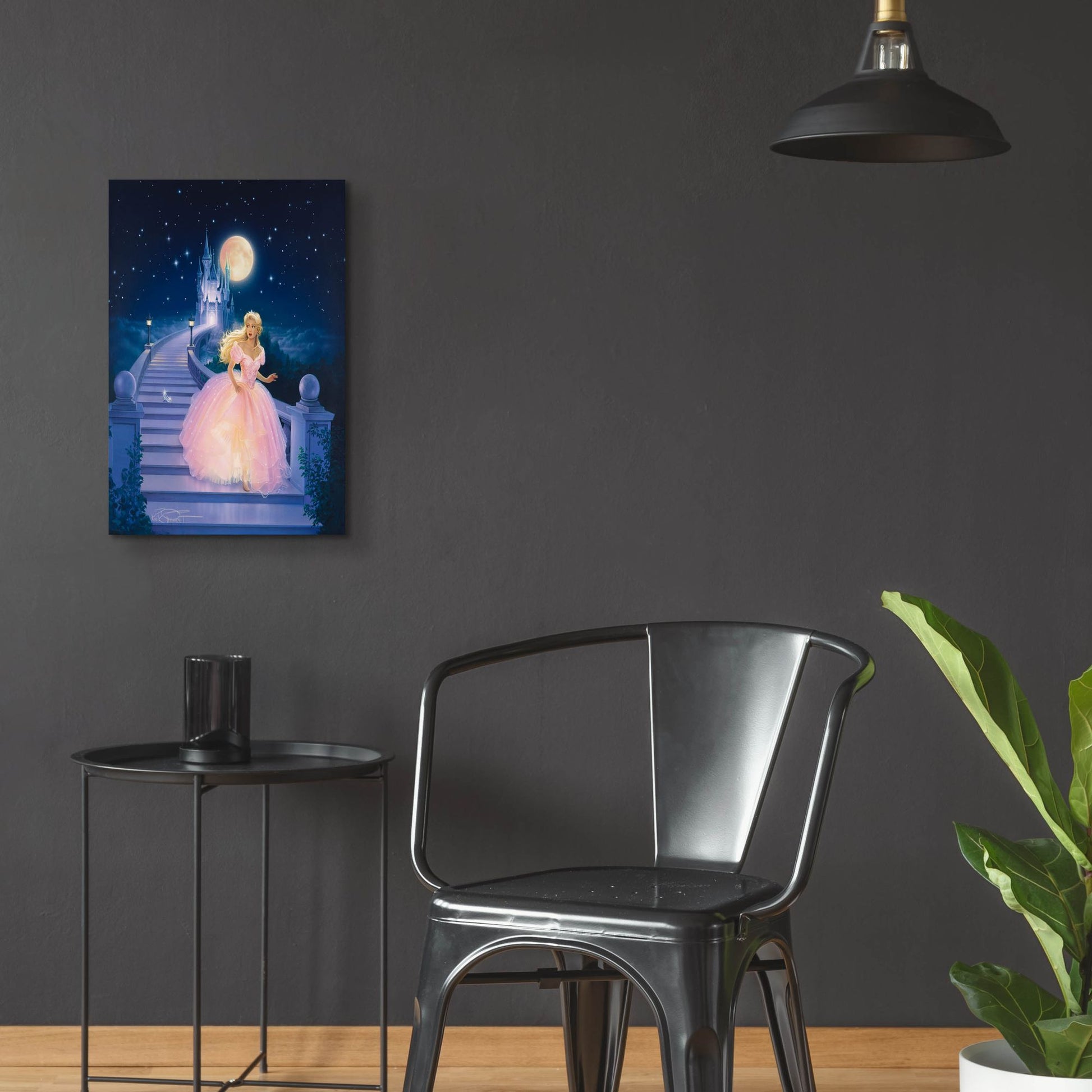 Epic Art 'Cinderella' by Kirk Reinert, Acrylic Glass Wall Art,16x24