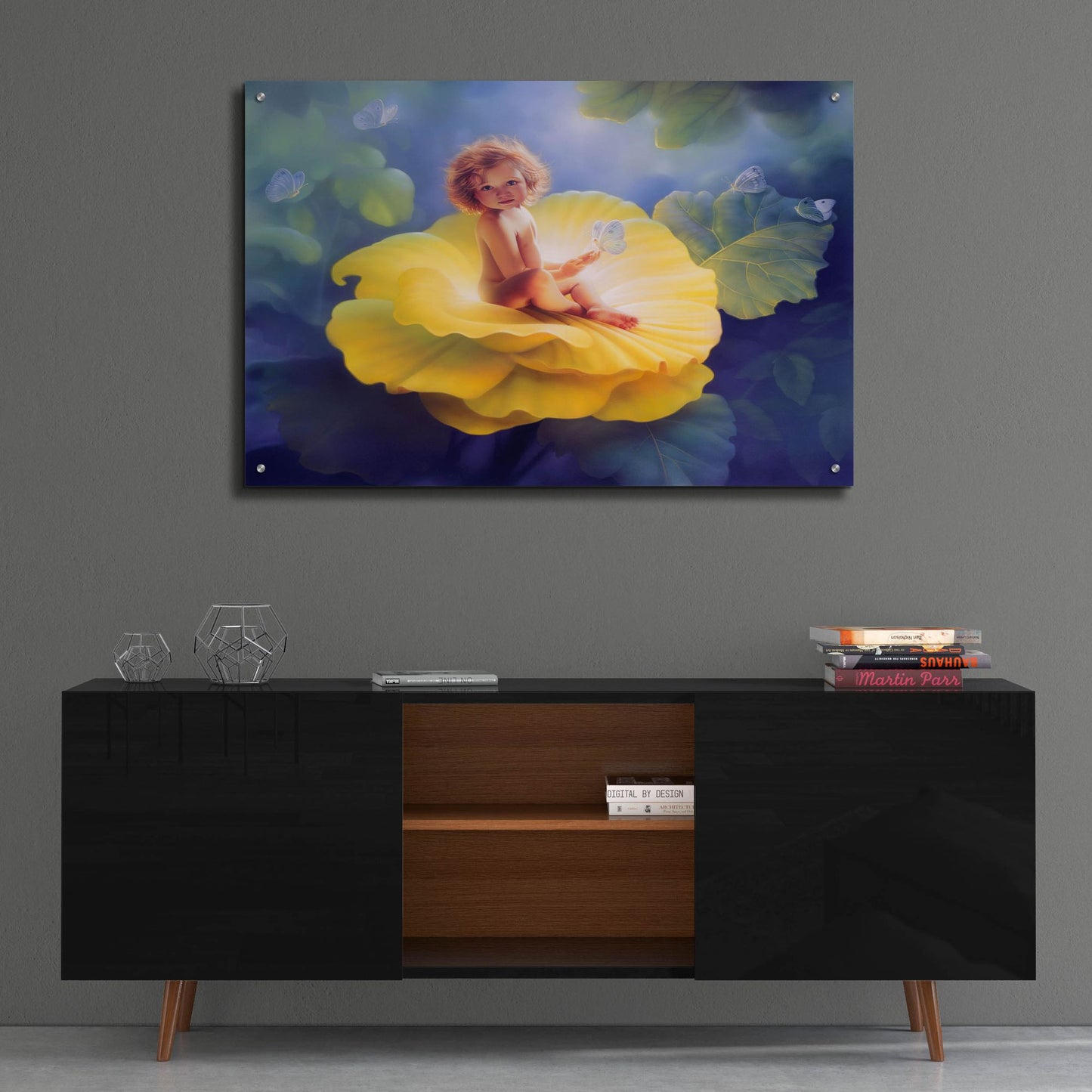 Epic Art 'Baby First Light' by Kirk Reinert, Acrylic Glass Wall Art,36x24