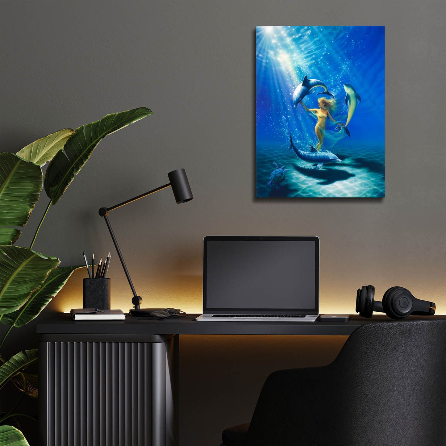 Epic Art 'Dance Of Joy' by Kirk Reinert, Acrylic Glass Wall Art,12x16