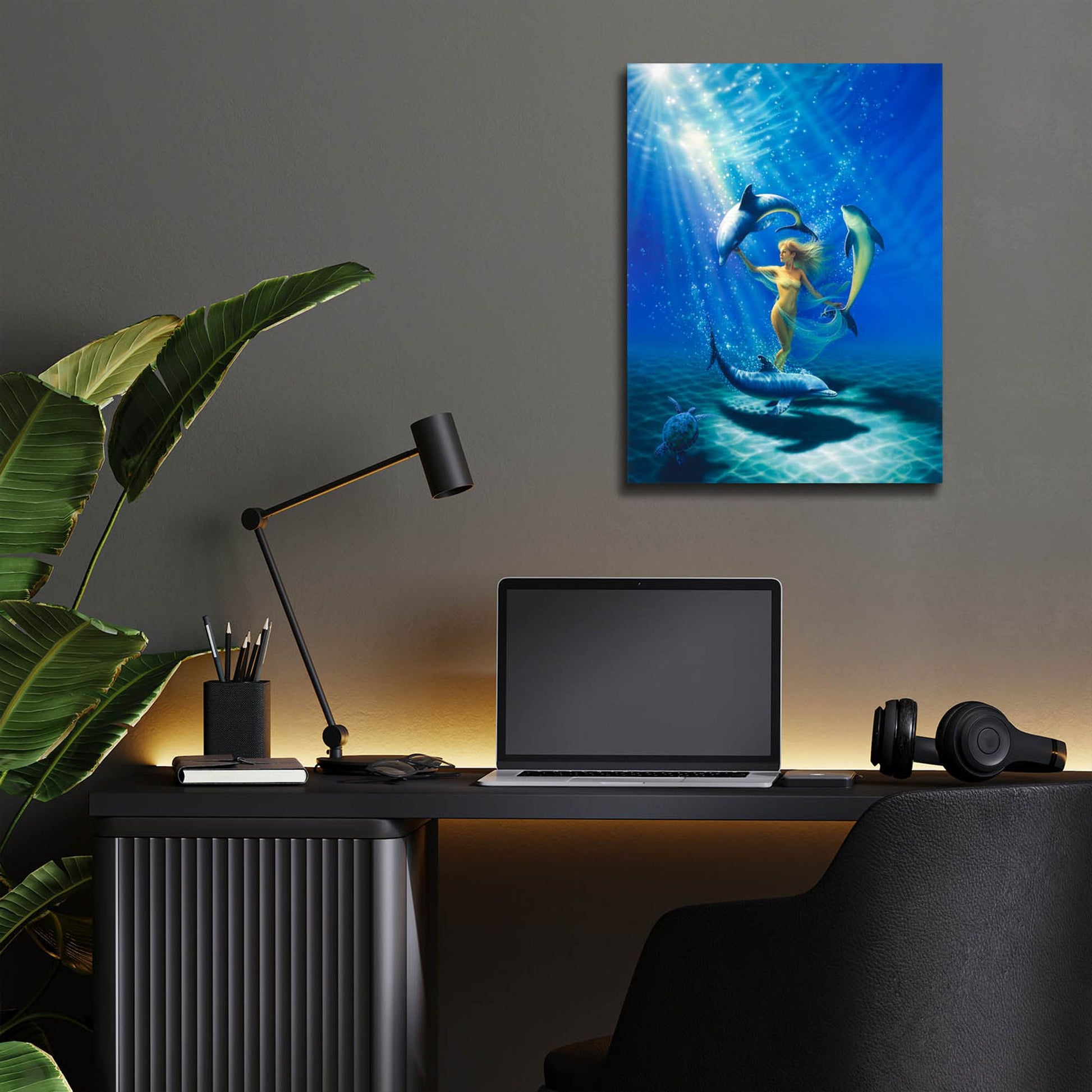 Epic Art 'Dance Of Joy' by Kirk Reinert, Acrylic Glass Wall Art,12x16