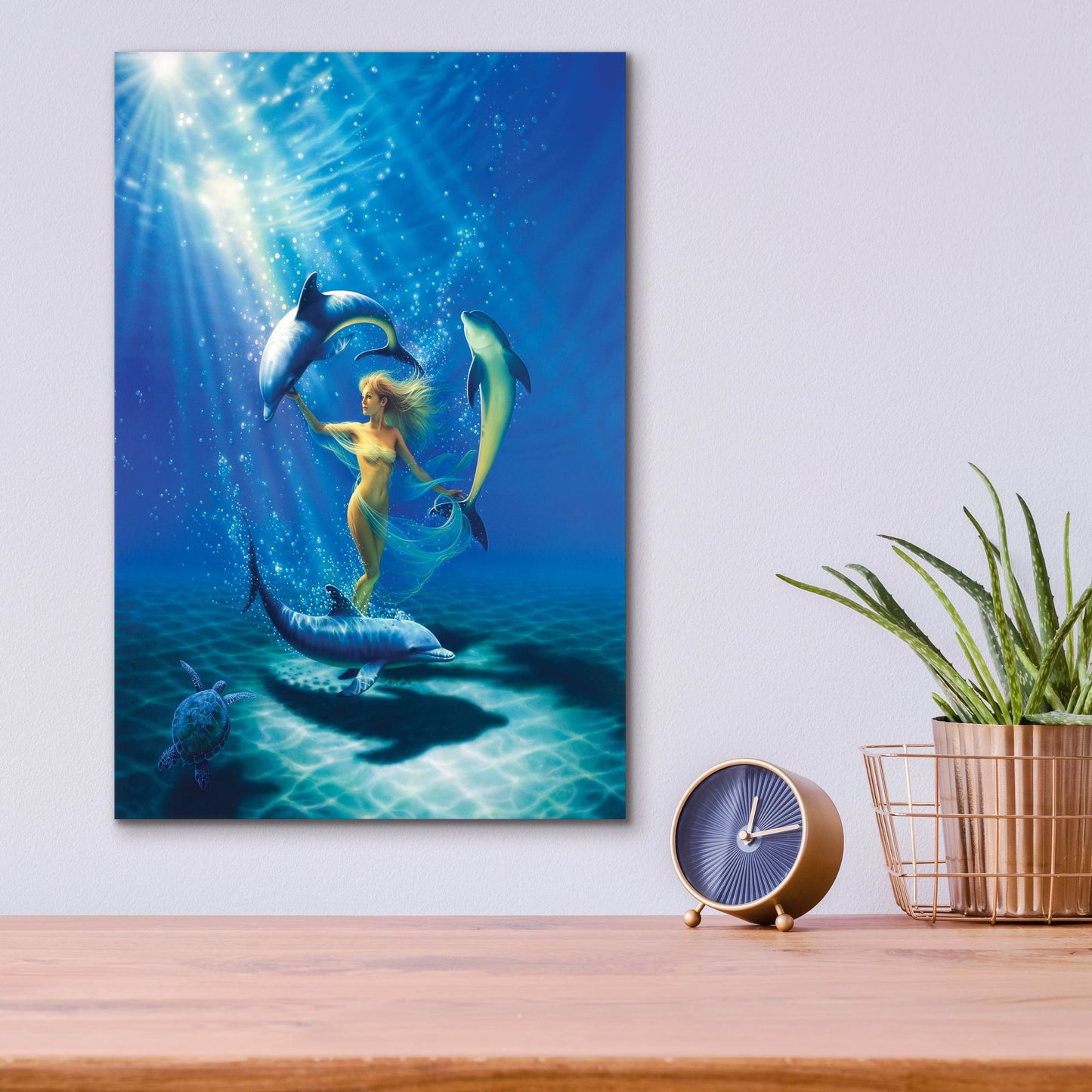 Epic Art 'Dance Of Joy' by Kirk Reinert, Acrylic Glass Wall Art,12x16