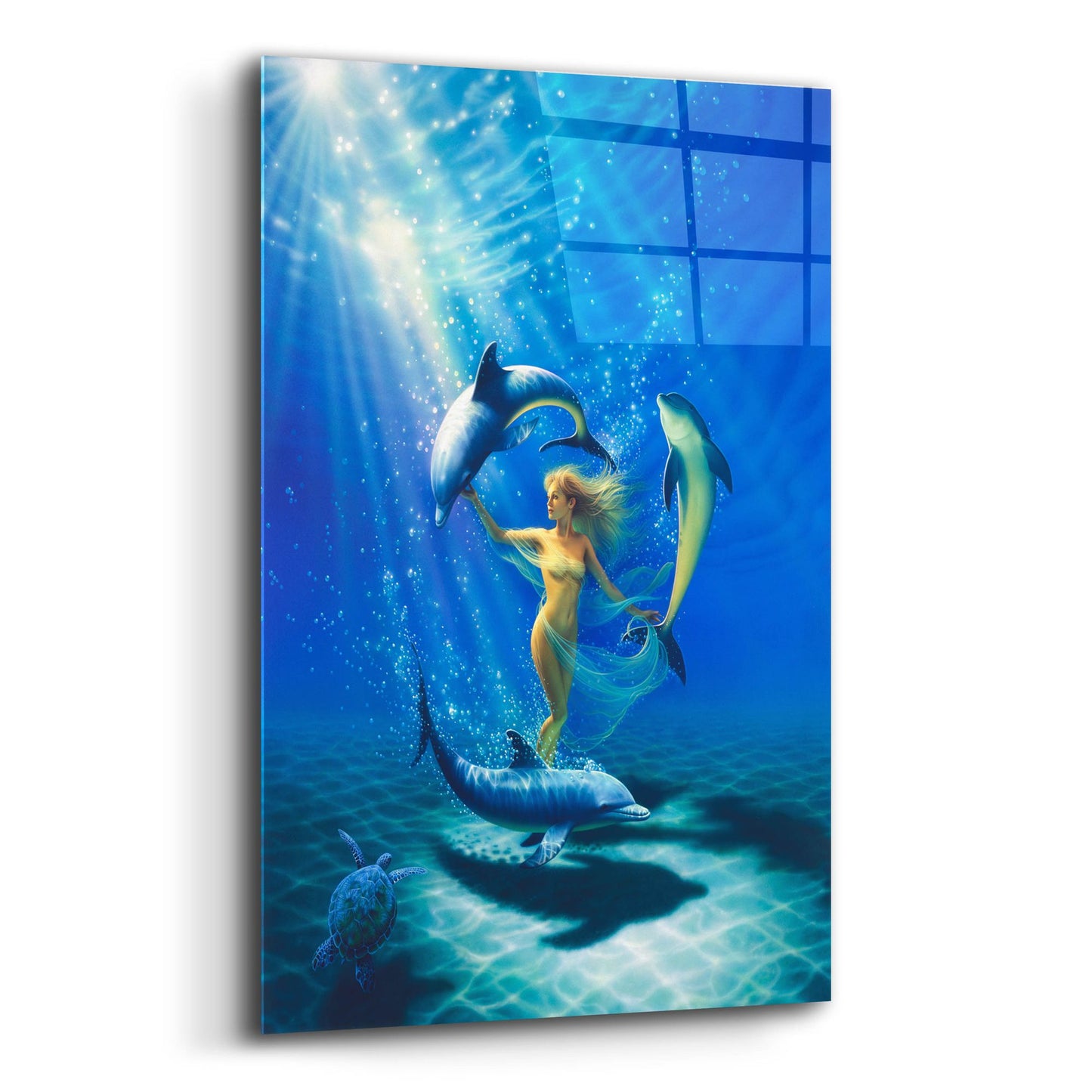 Epic Art 'Dance Of Joy' by Kirk Reinert, Acrylic Glass Wall Art,16x24