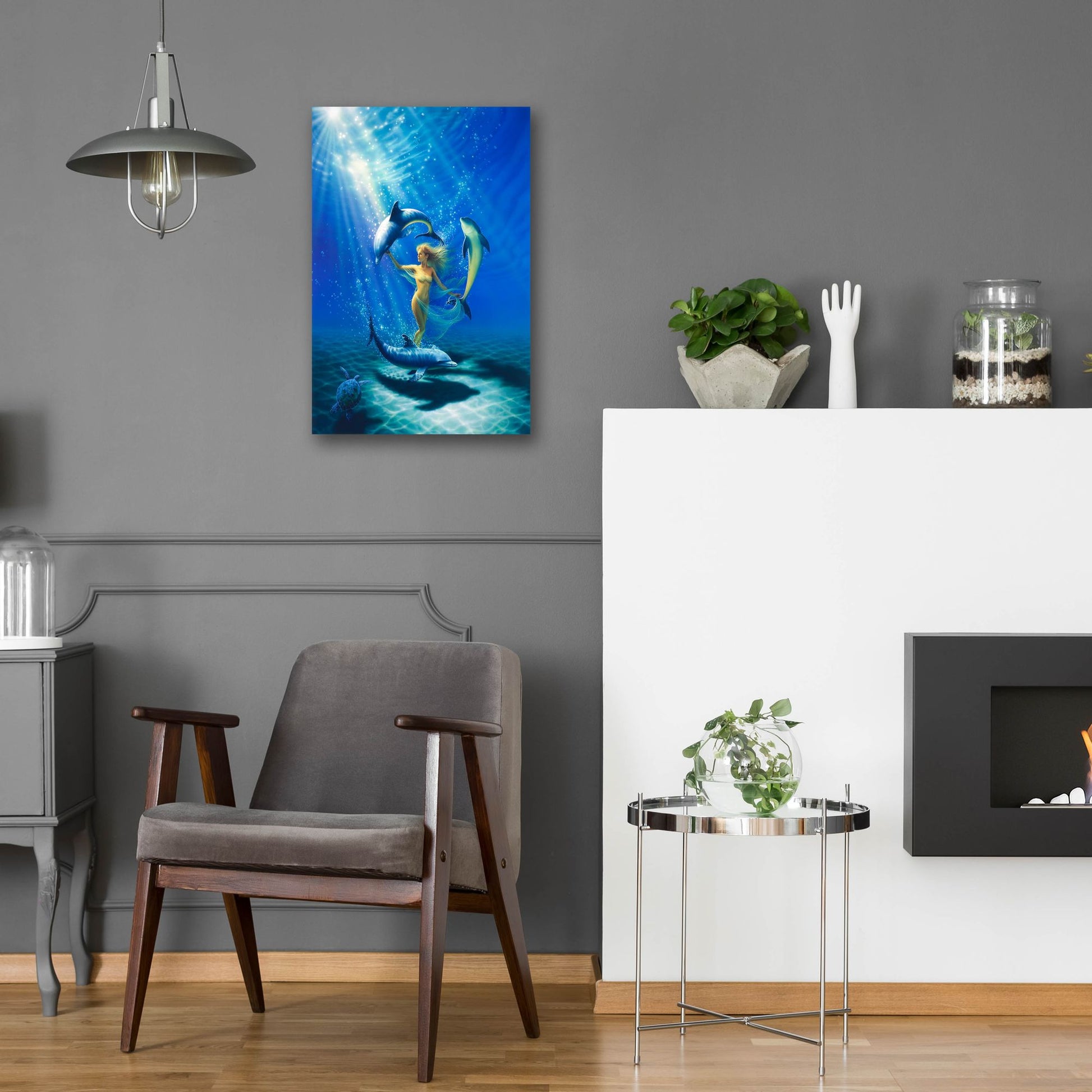 Epic Art 'Dance Of Joy' by Kirk Reinert, Acrylic Glass Wall Art,16x24