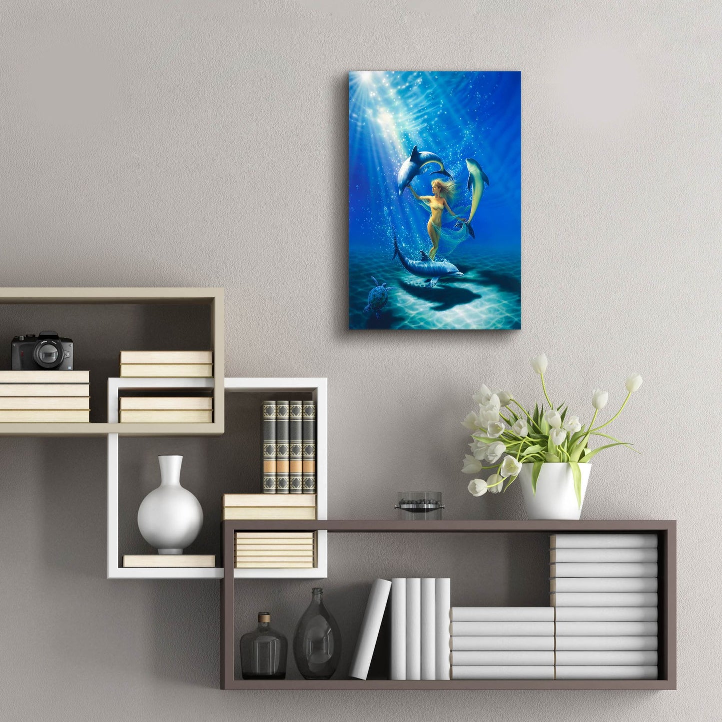Epic Art 'Dance Of Joy' by Kirk Reinert, Acrylic Glass Wall Art,16x24