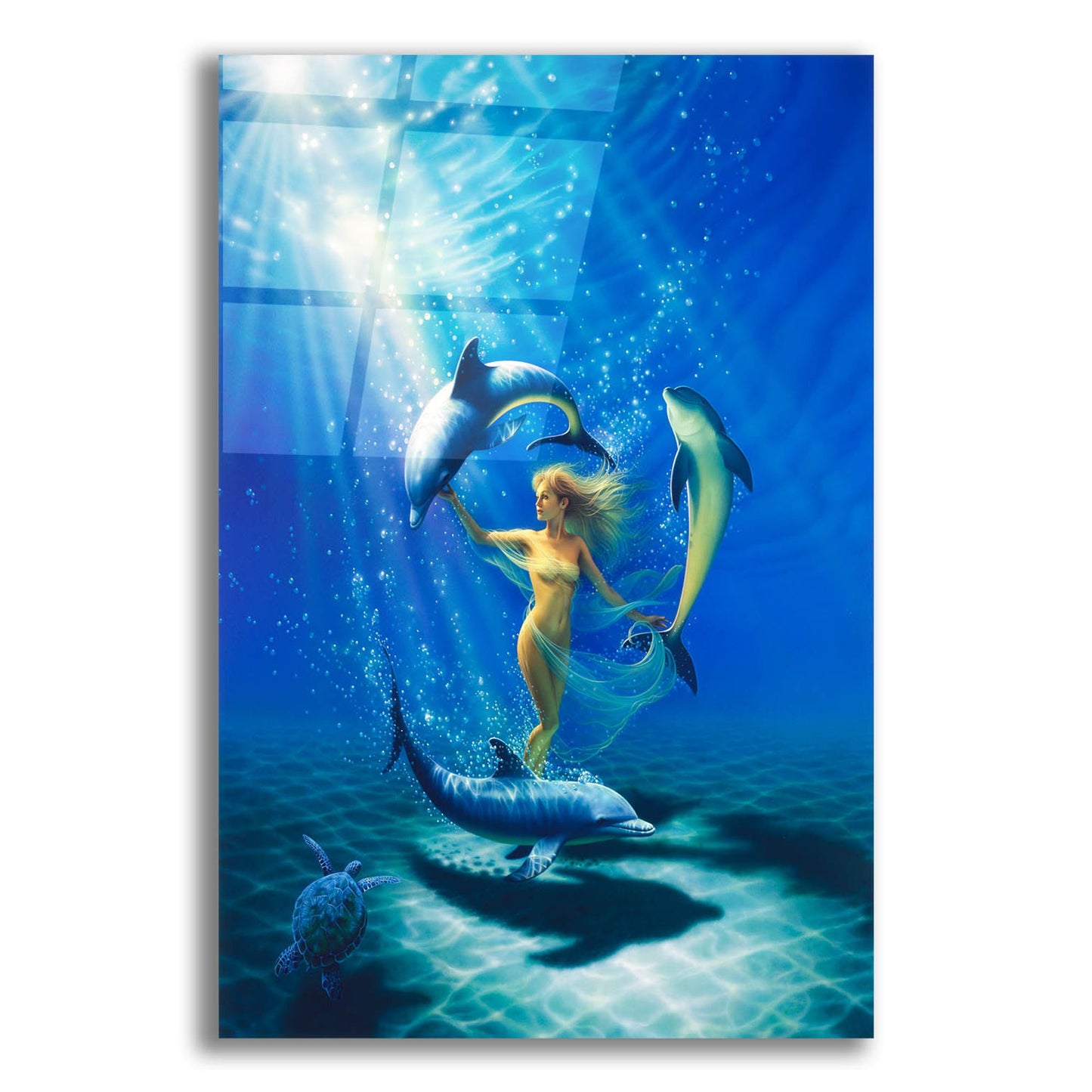Epic Art 'Dance Of Joy' by Kirk Reinert, Acrylic Glass Wall Art,16x24
