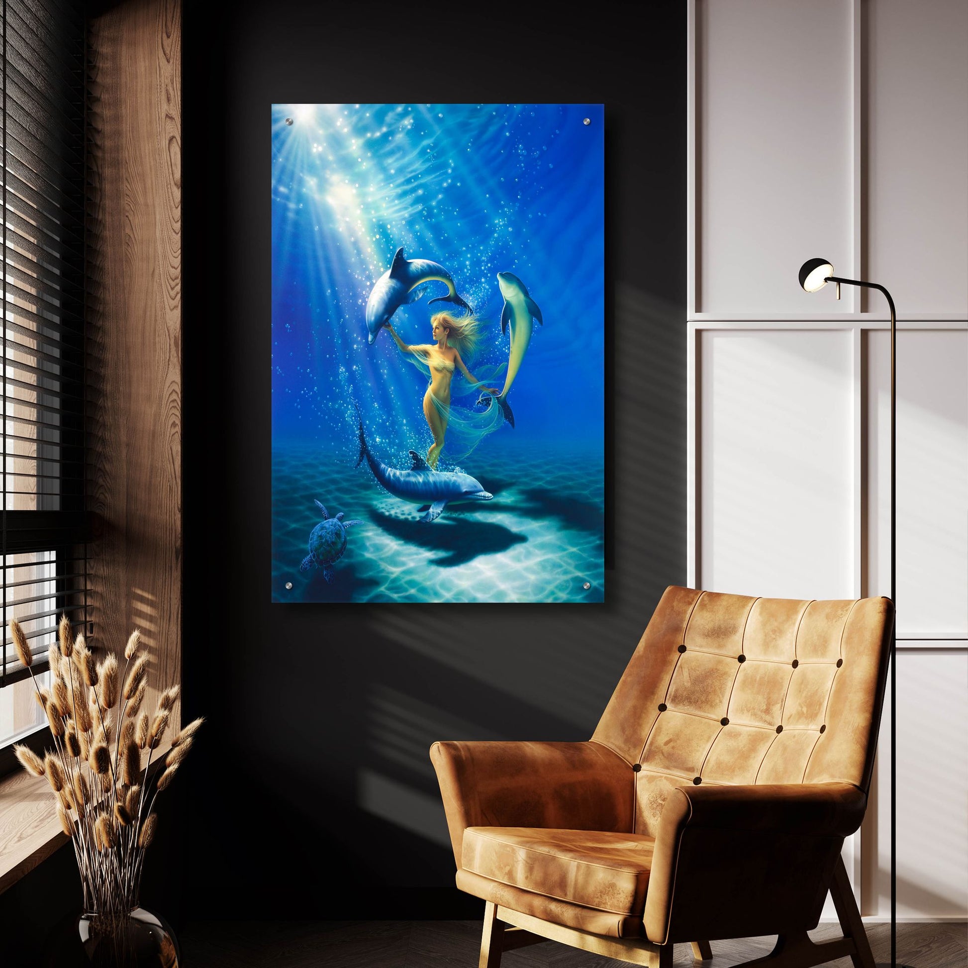 Epic Art 'Dance Of Joy' by Kirk Reinert, Acrylic Glass Wall Art,24x36
