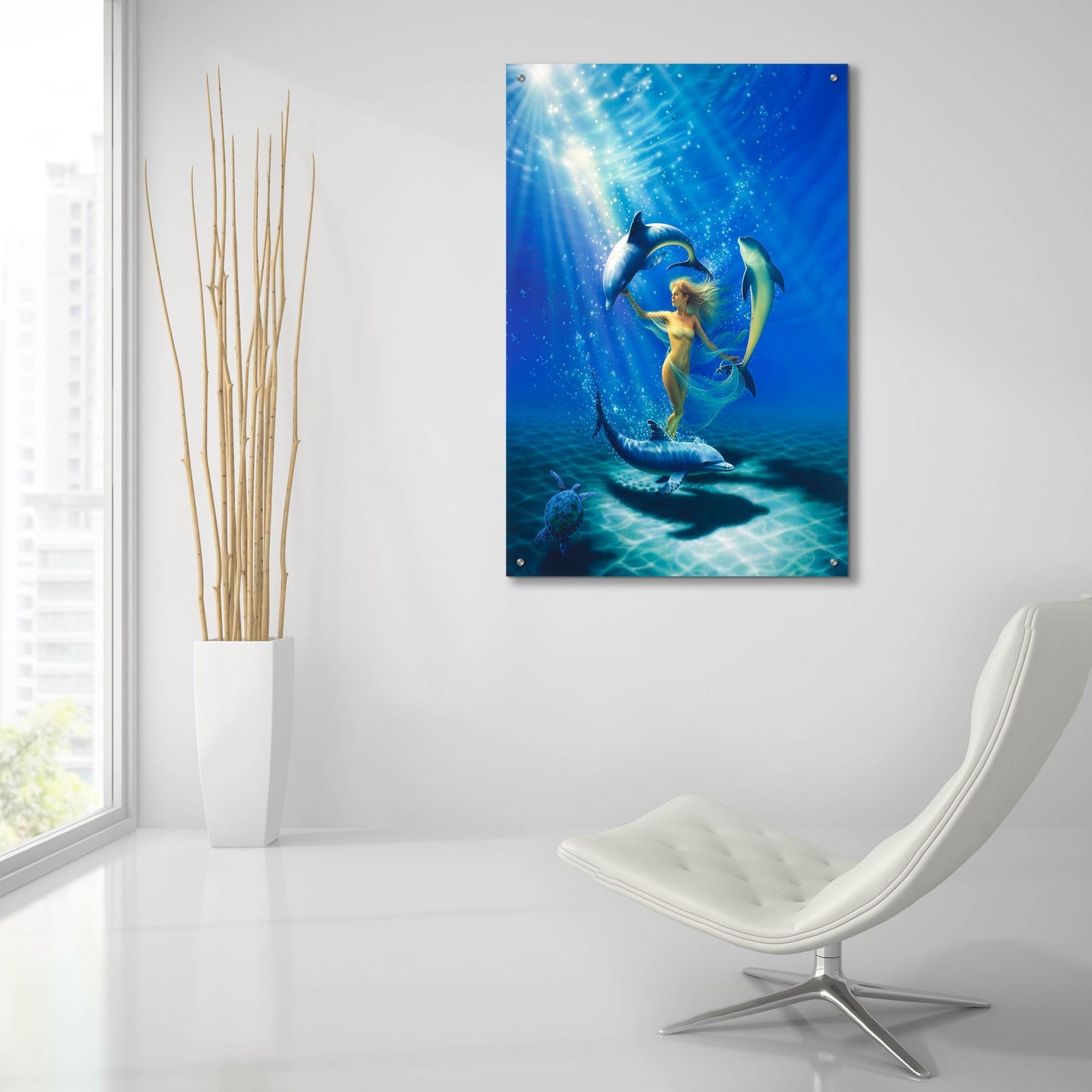 Epic Art 'Dance Of Joy' by Kirk Reinert, Acrylic Glass Wall Art,24x36