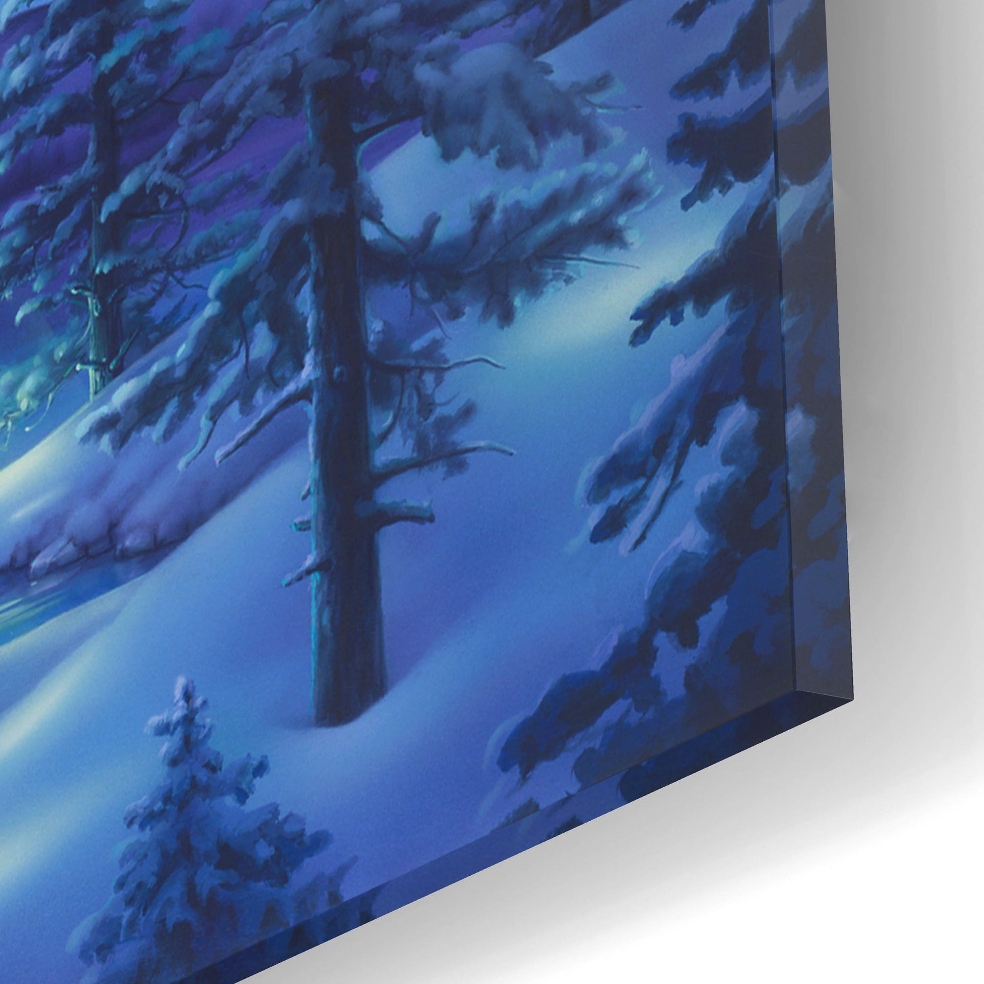 Epic Art 'Enchanted Lake 2' by Kirk Reinert, Acrylic Glass Wall Art,16x12