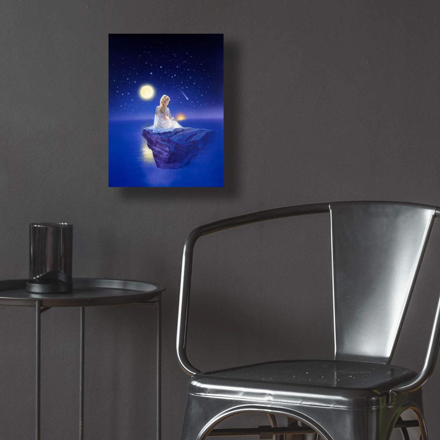 Epic Art 'Gift Of Healing' by Kirk Reinert, Acrylic Glass Wall Art,12x16