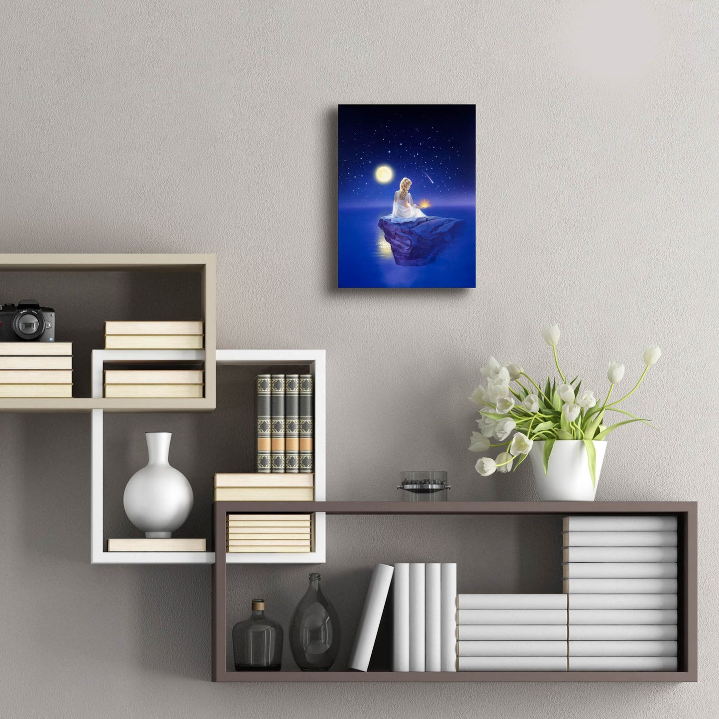 Epic Art 'Gift Of Healing' by Kirk Reinert, Acrylic Glass Wall Art,12x16