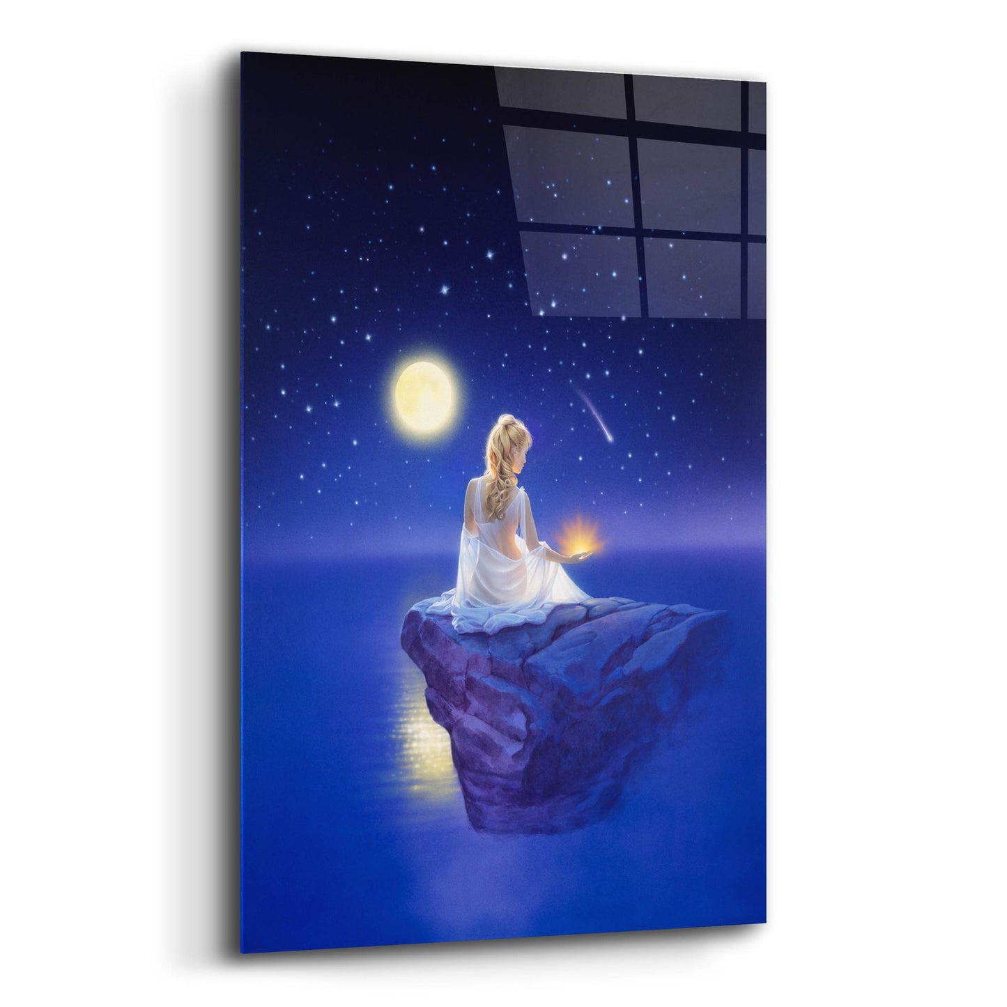 Epic Art 'Gift Of Healing' by Kirk Reinert, Acrylic Glass Wall Art,16x24