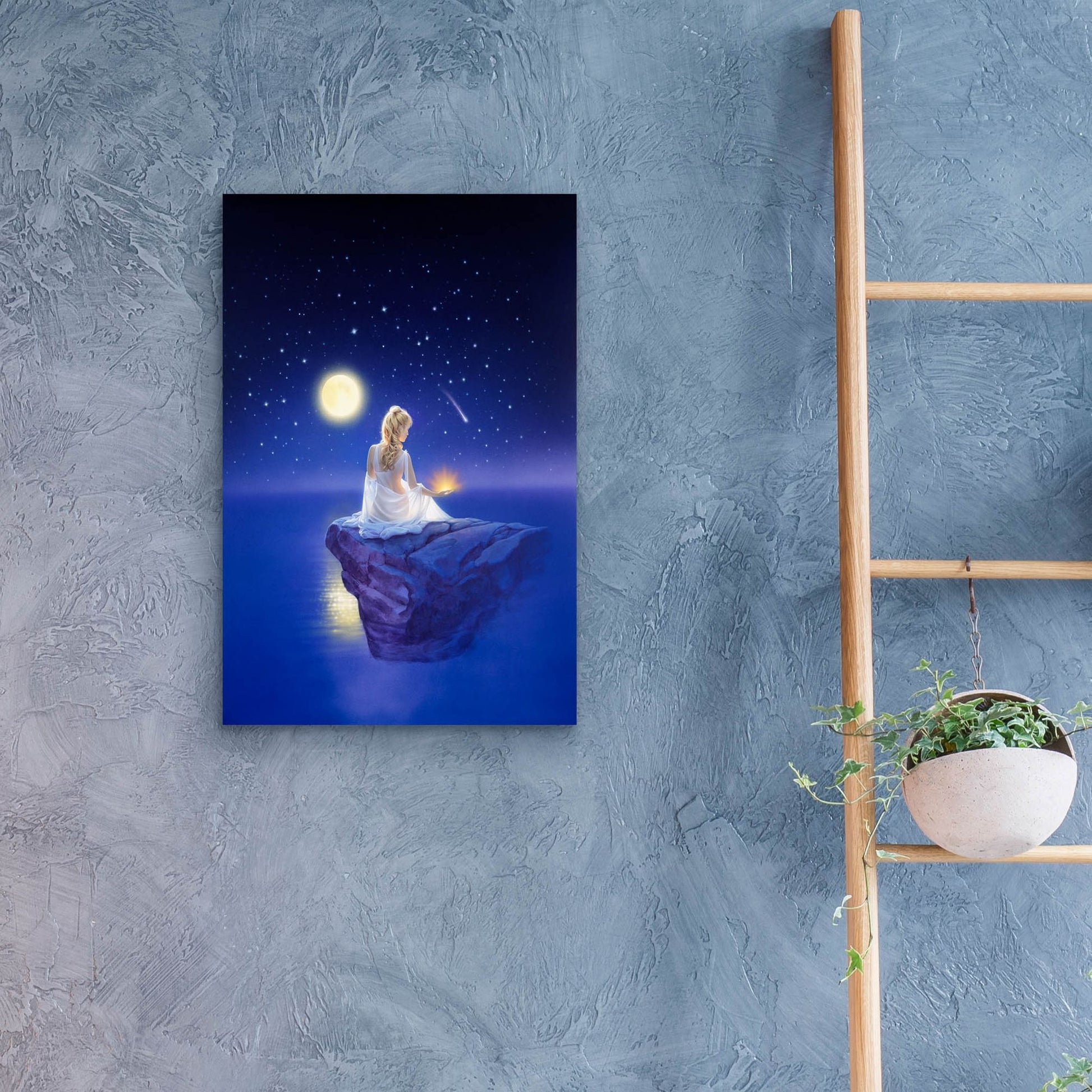 Epic Art 'Gift Of Healing' by Kirk Reinert, Acrylic Glass Wall Art,16x24