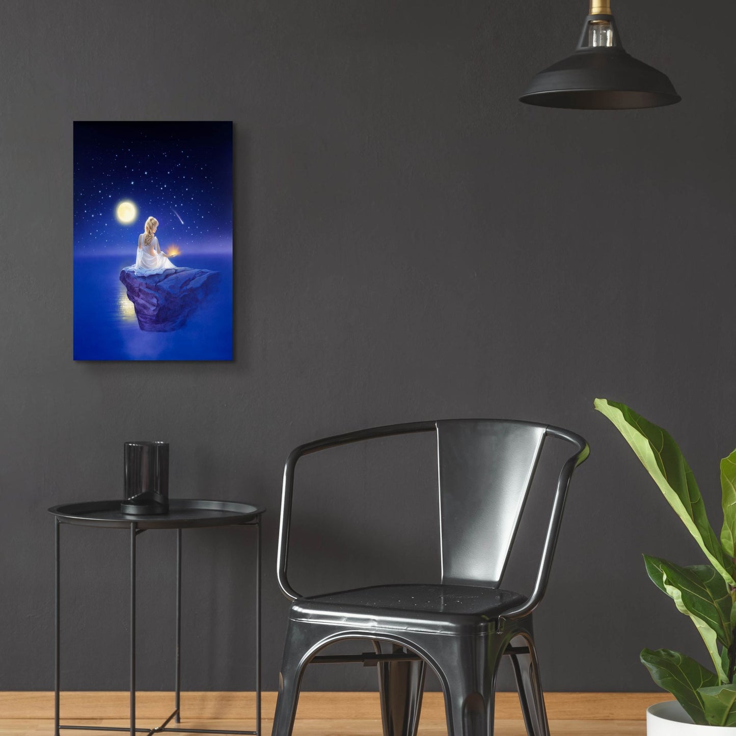 Epic Art 'Gift Of Healing' by Kirk Reinert, Acrylic Glass Wall Art,16x24