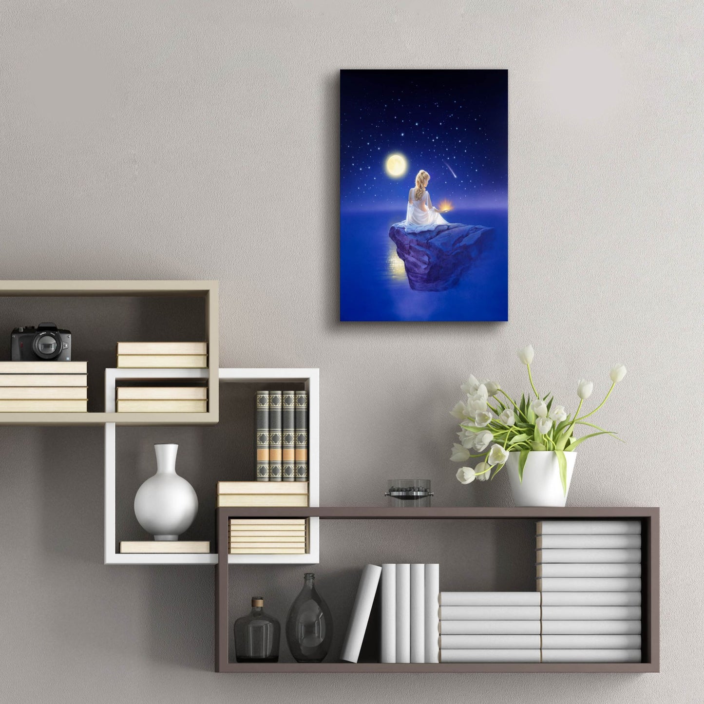 Epic Art 'Gift Of Healing' by Kirk Reinert, Acrylic Glass Wall Art,16x24