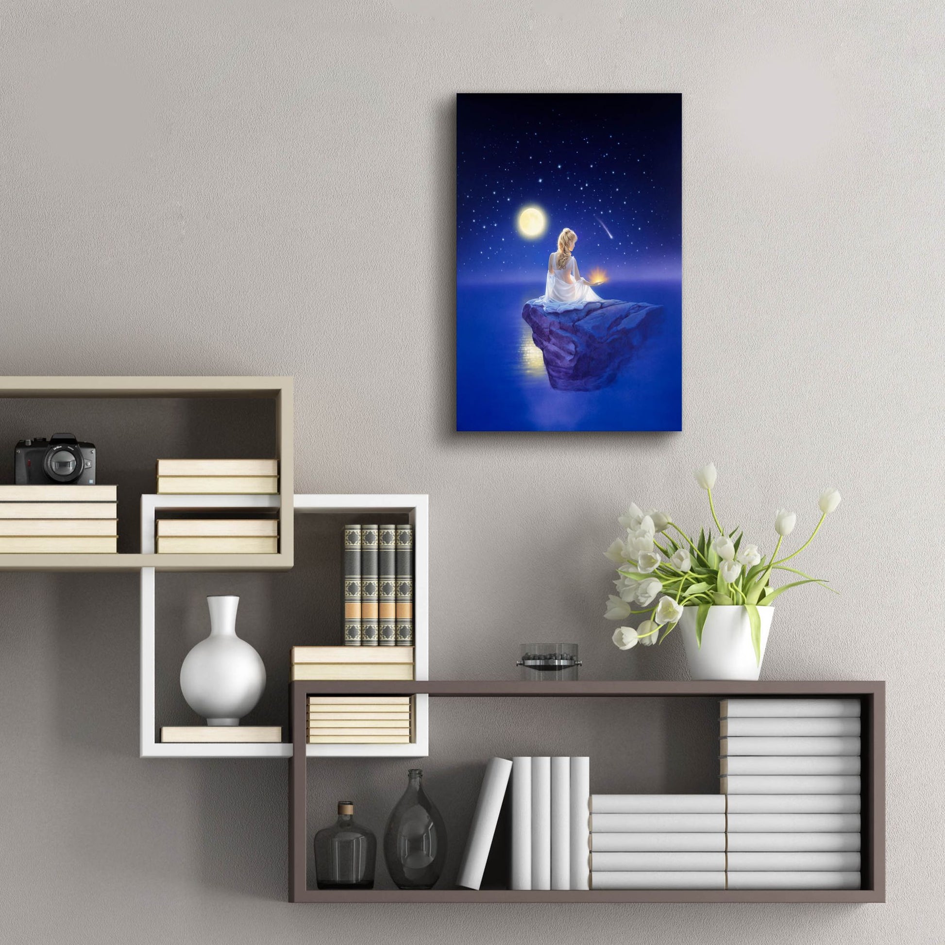 Epic Art 'Gift Of Healing' by Kirk Reinert, Acrylic Glass Wall Art,16x24