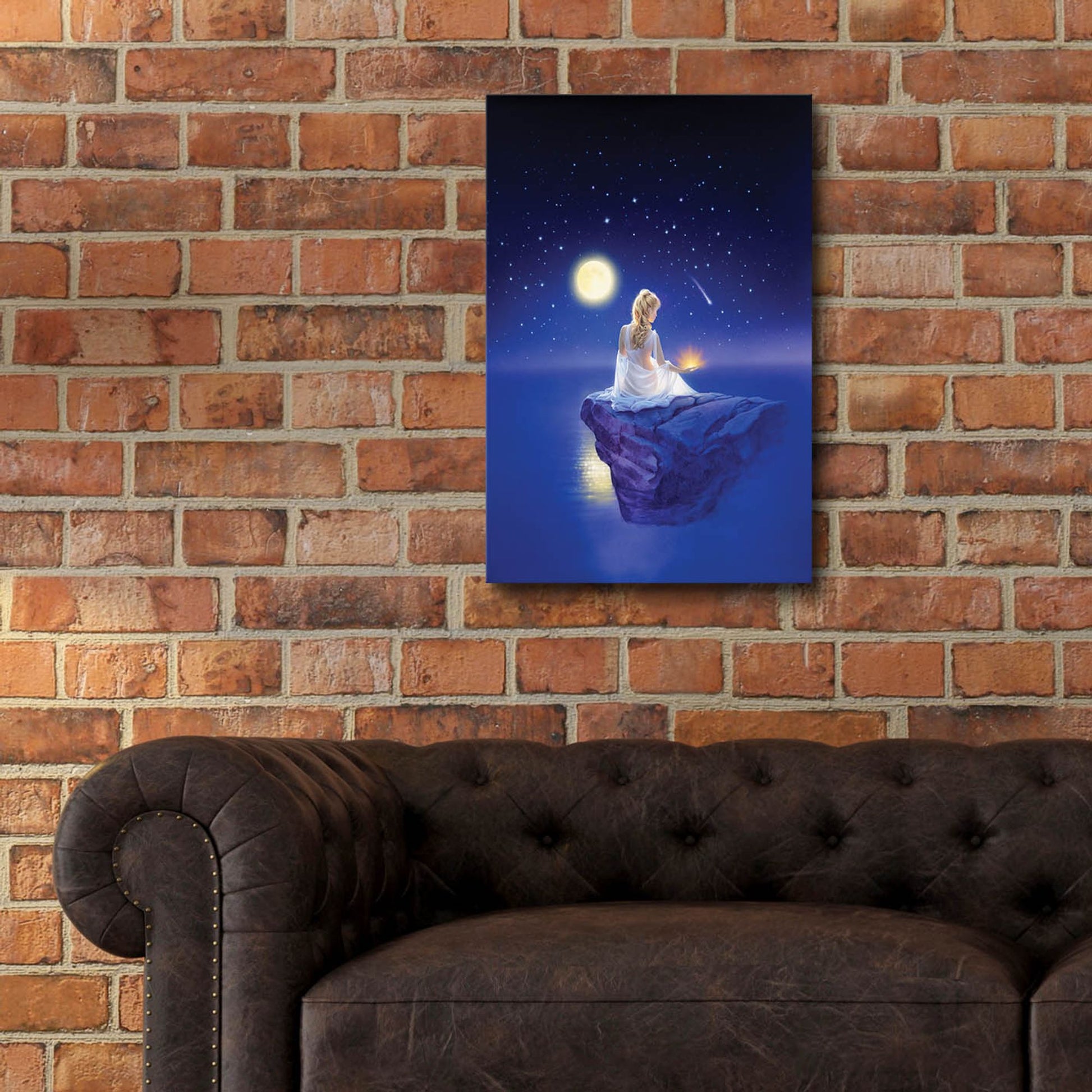 Epic Art 'Gift Of Healing' by Kirk Reinert, Acrylic Glass Wall Art,16x24
