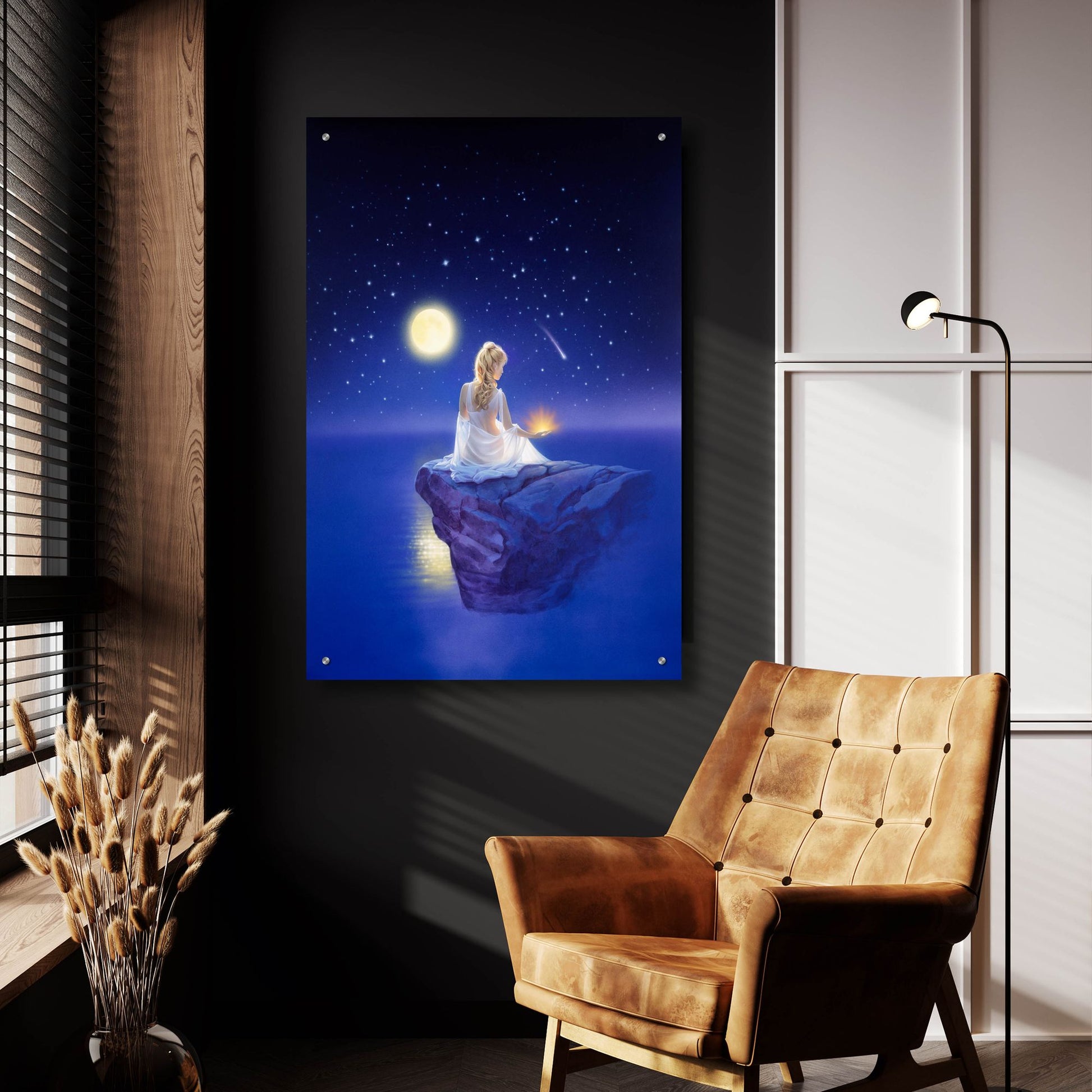 Epic Art 'Gift Of Healing' by Kirk Reinert, Acrylic Glass Wall Art,24x36