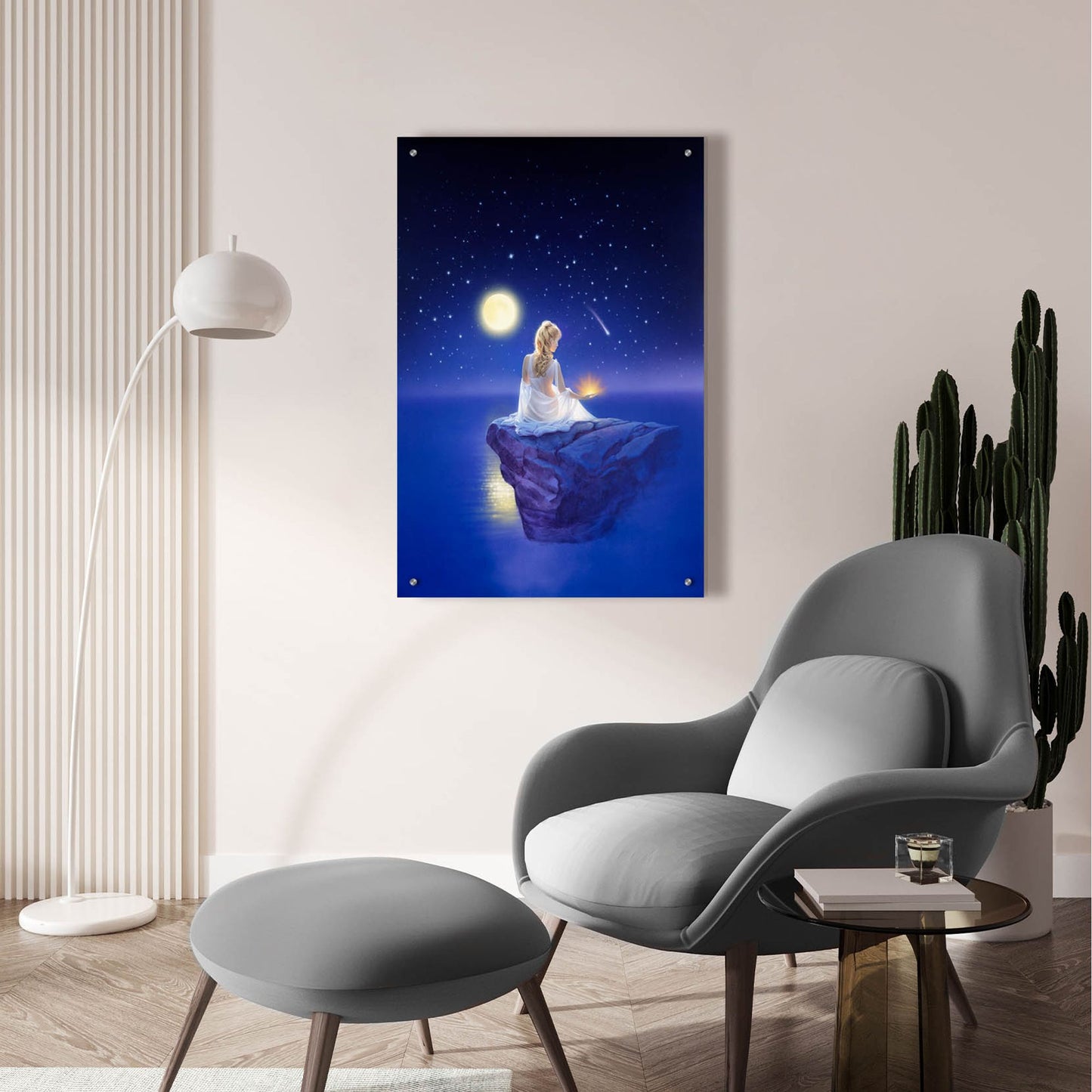 Epic Art 'Gift Of Healing' by Kirk Reinert, Acrylic Glass Wall Art,24x36