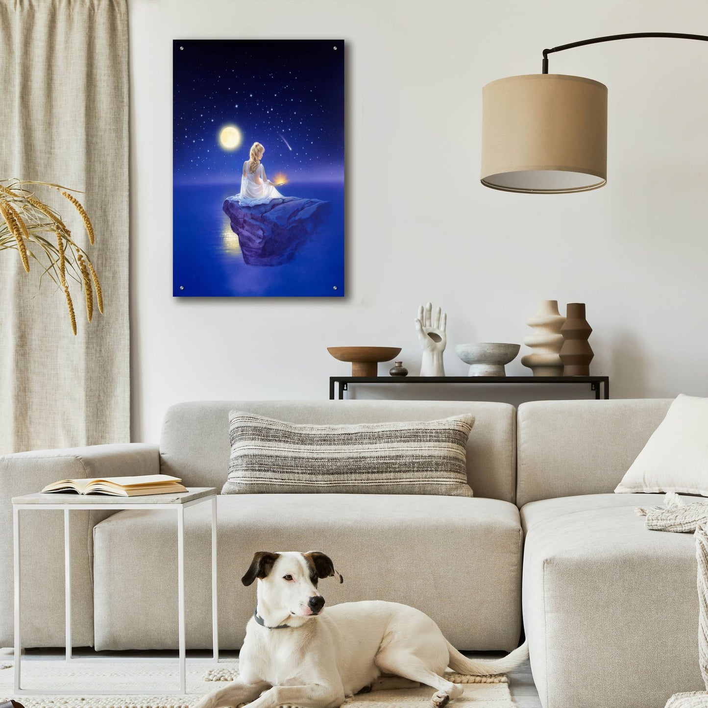 Epic Art 'Gift Of Healing' by Kirk Reinert, Acrylic Glass Wall Art,24x36
