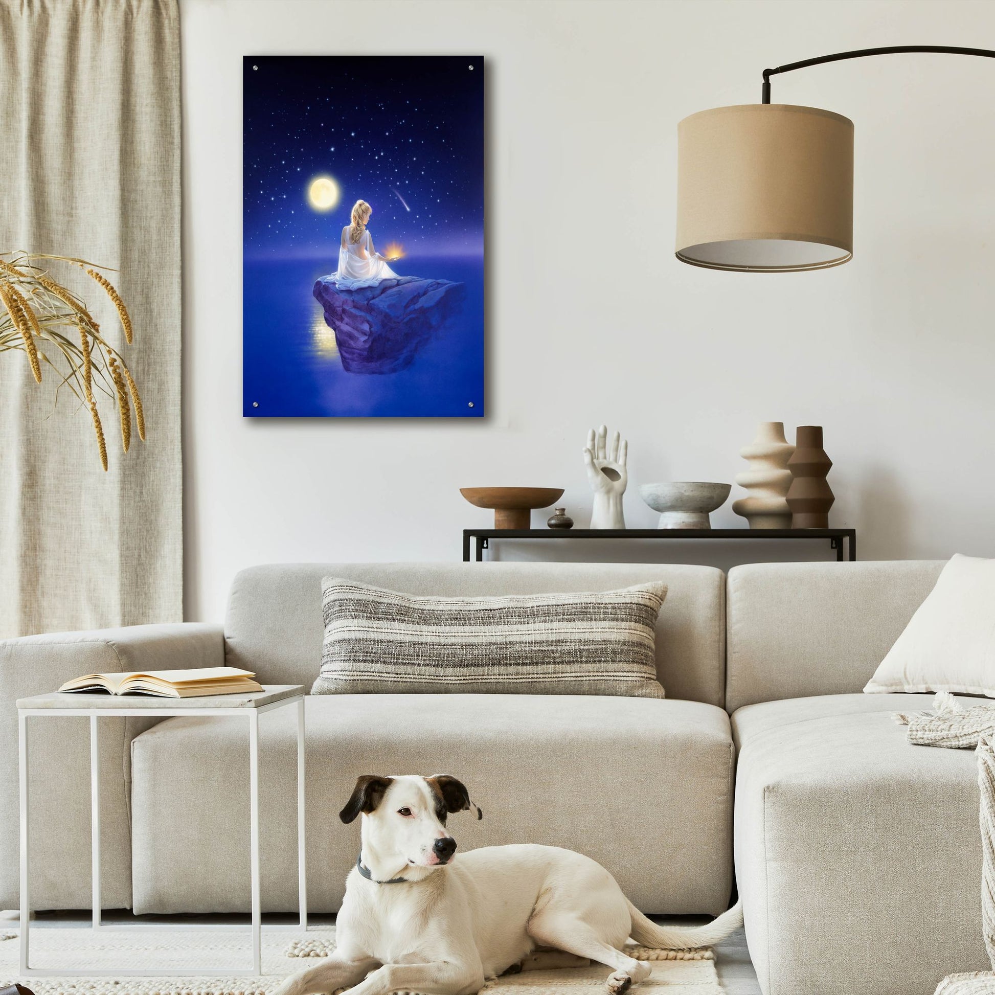 Epic Art 'Gift Of Healing' by Kirk Reinert, Acrylic Glass Wall Art,24x36