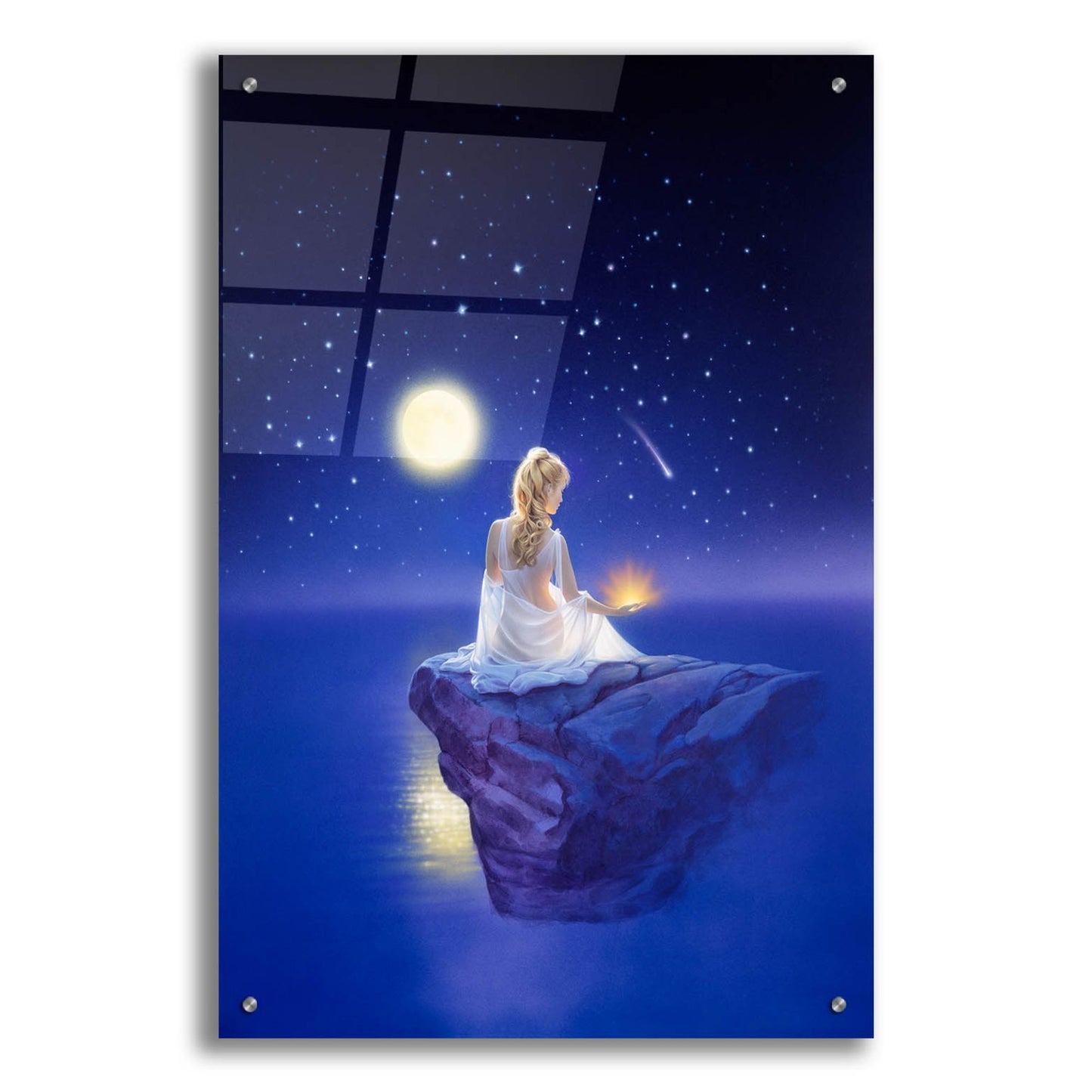 Epic Art 'Gift Of Healing' by Kirk Reinert, Acrylic Glass Wall Art,24x36
