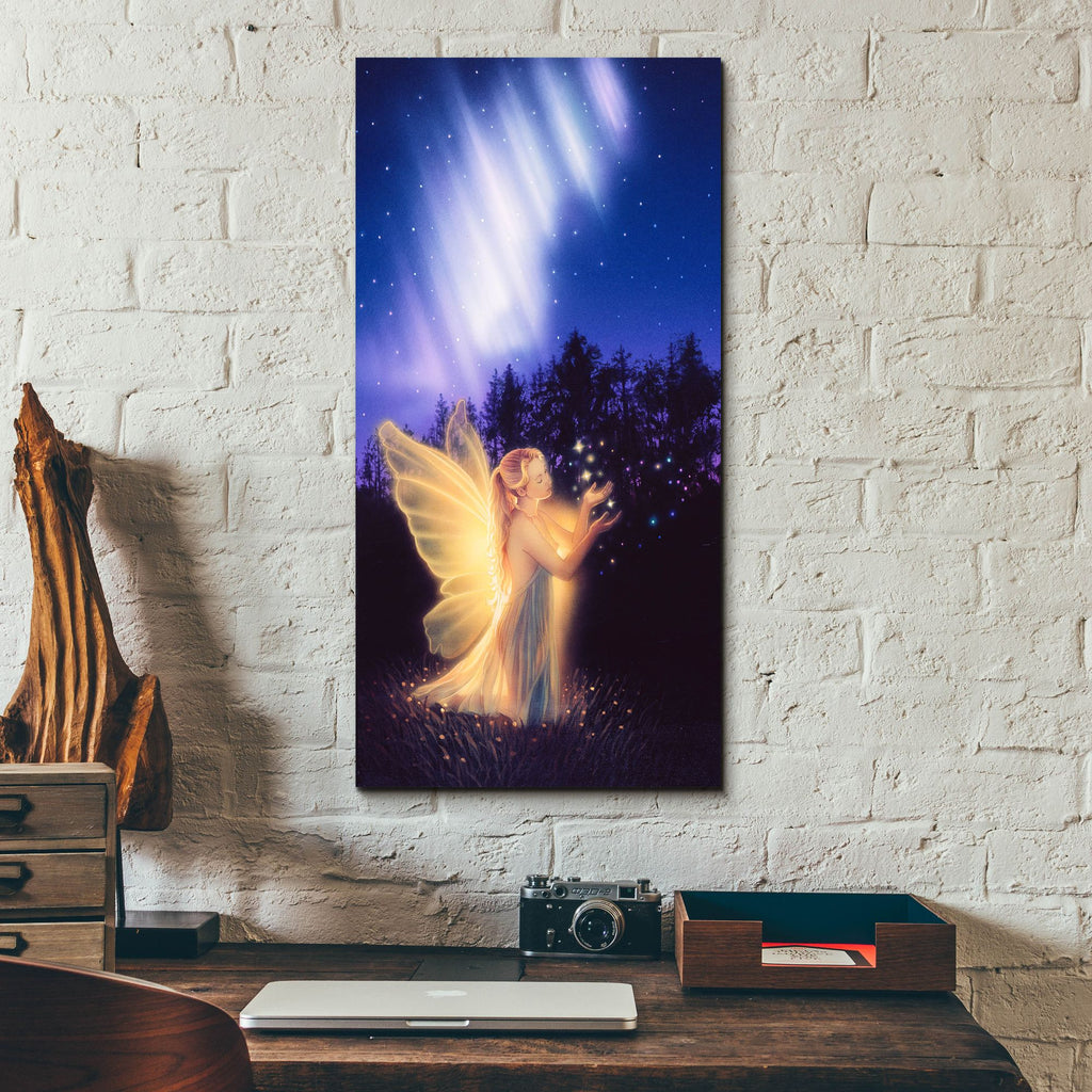 Epic Art 'Keeper Of Lost Hearts' by Kirk Reinert, Acrylic Glass Wall Art,12x24