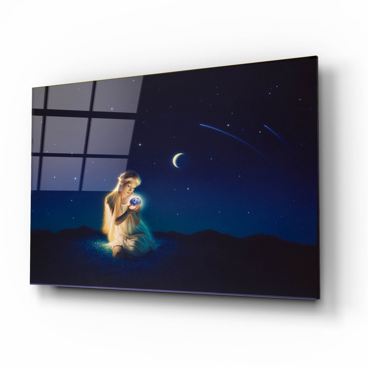 Epic Art 'Small Miracle' by Kirk Reinert, Acrylic Glass Wall Art,16x12