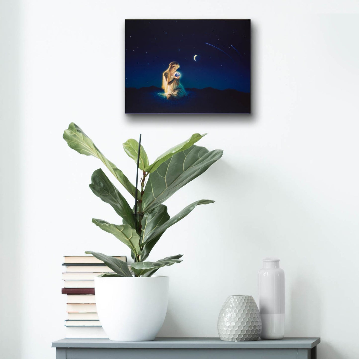 Epic Art 'Small Miracle' by Kirk Reinert, Acrylic Glass Wall Art,16x12