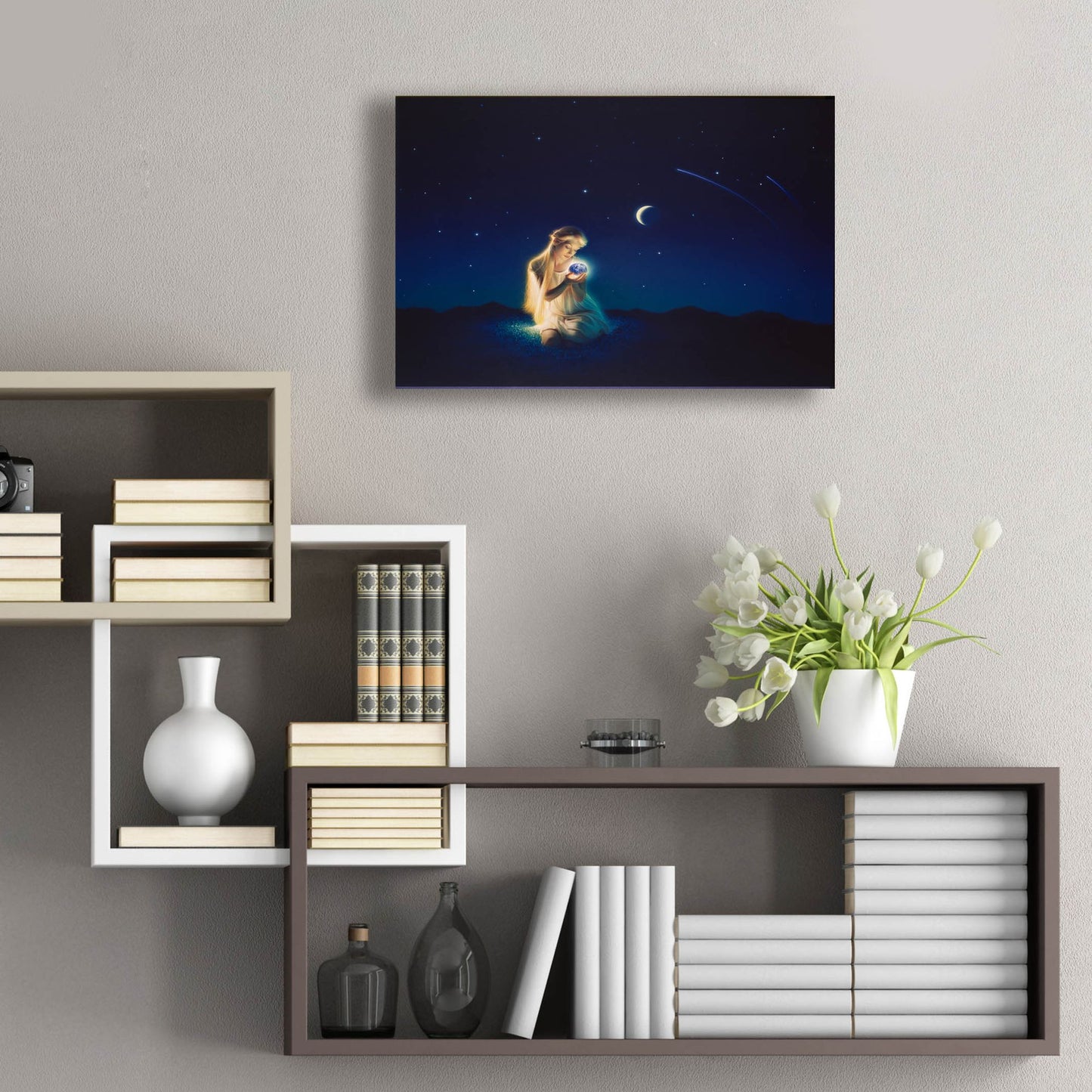 Epic Art 'Small Miracle' by Kirk Reinert, Acrylic Glass Wall Art,24x16