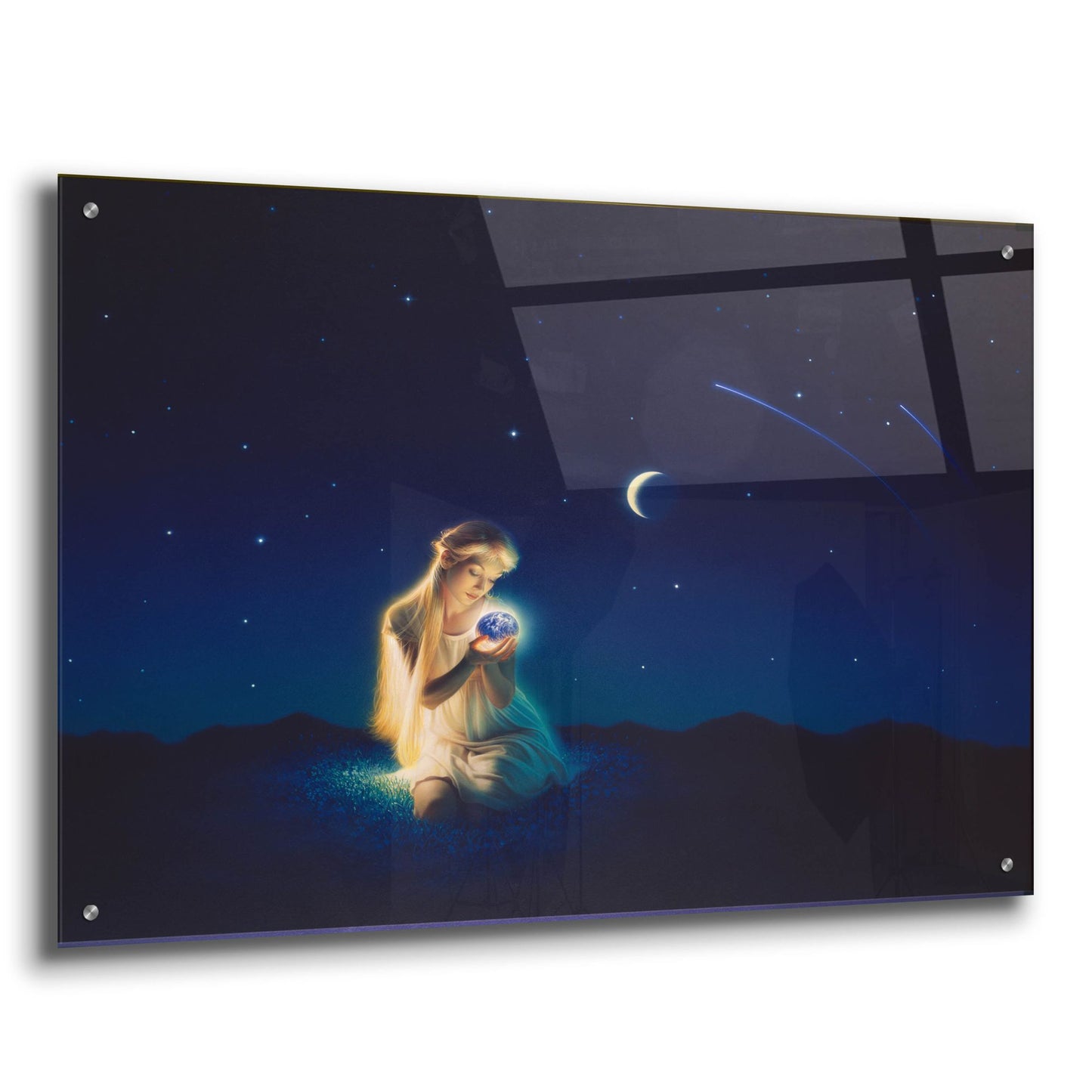 Epic Art 'Small Miracle' by Kirk Reinert, Acrylic Glass Wall Art,36x24
