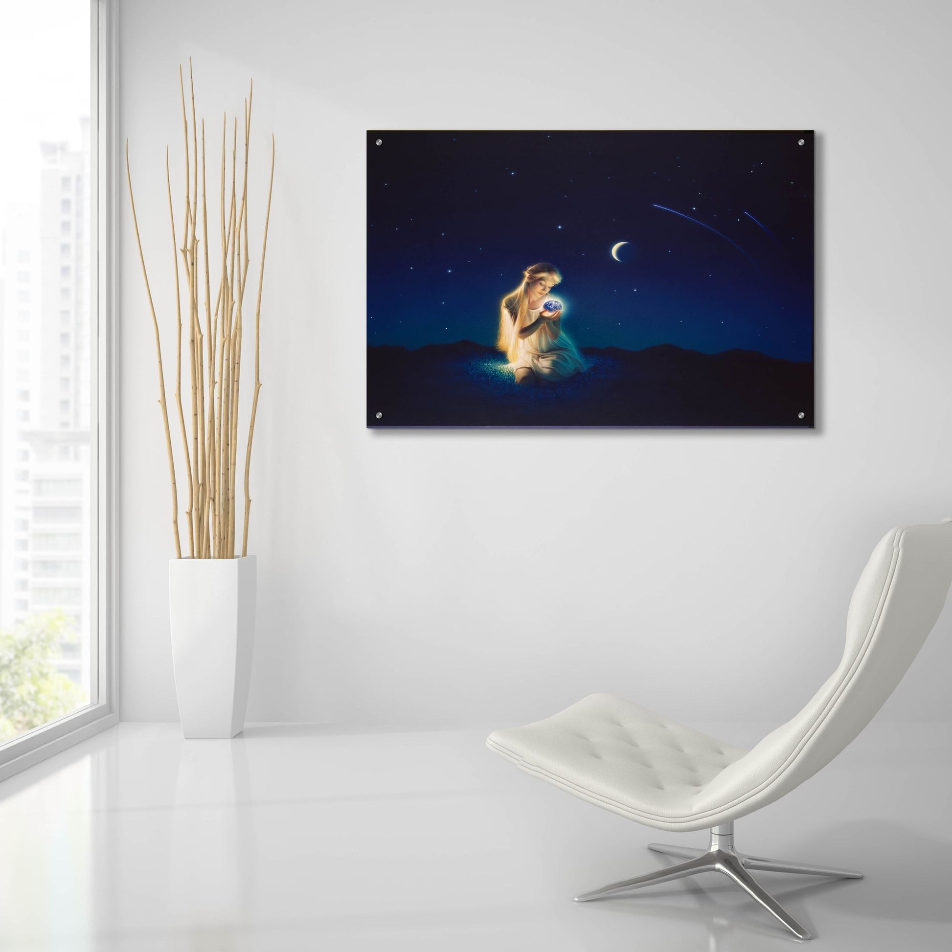 Epic Art 'Small Miracle' by Kirk Reinert, Acrylic Glass Wall Art,36x24