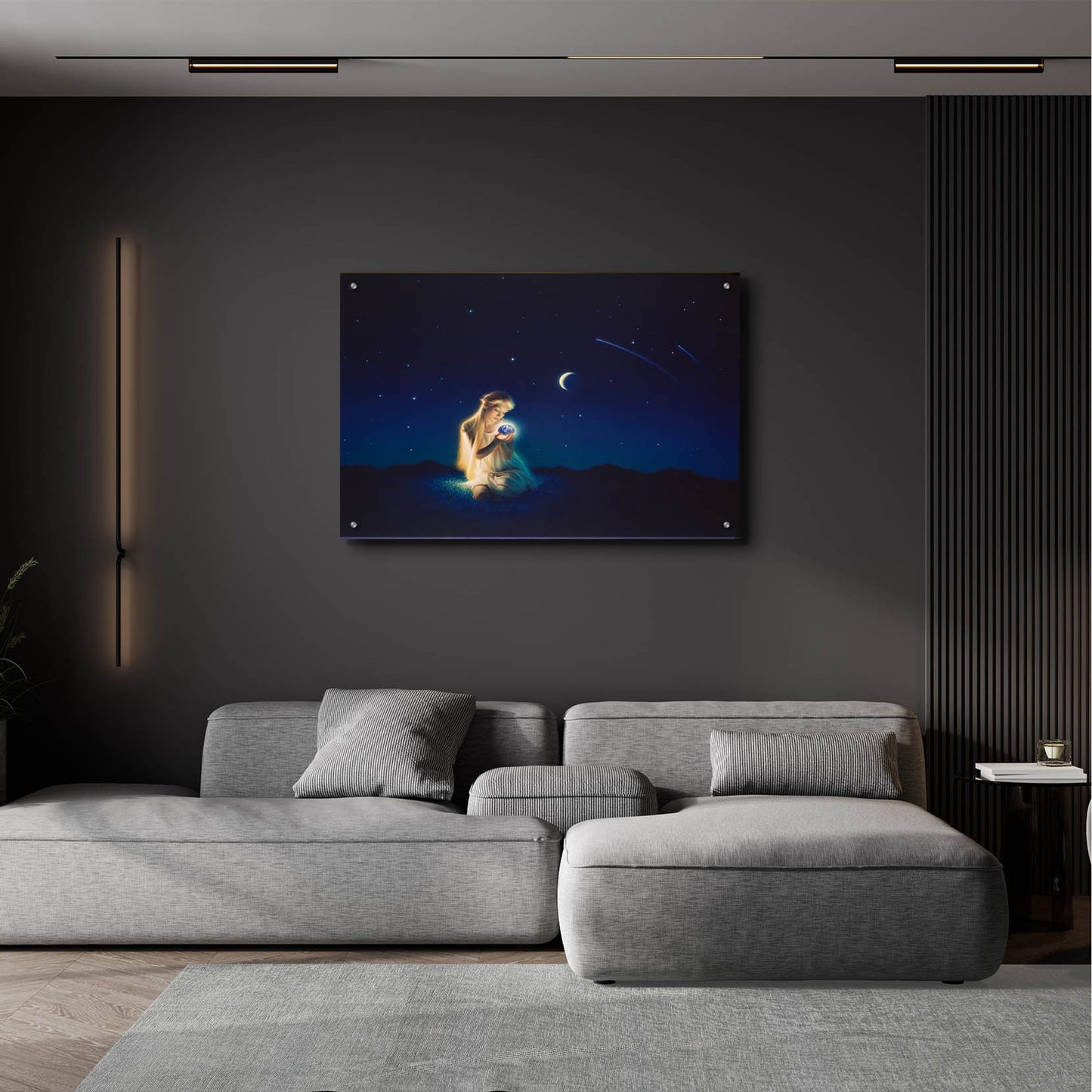 Epic Art 'Small Miracle' by Kirk Reinert, Acrylic Glass Wall Art,36x24