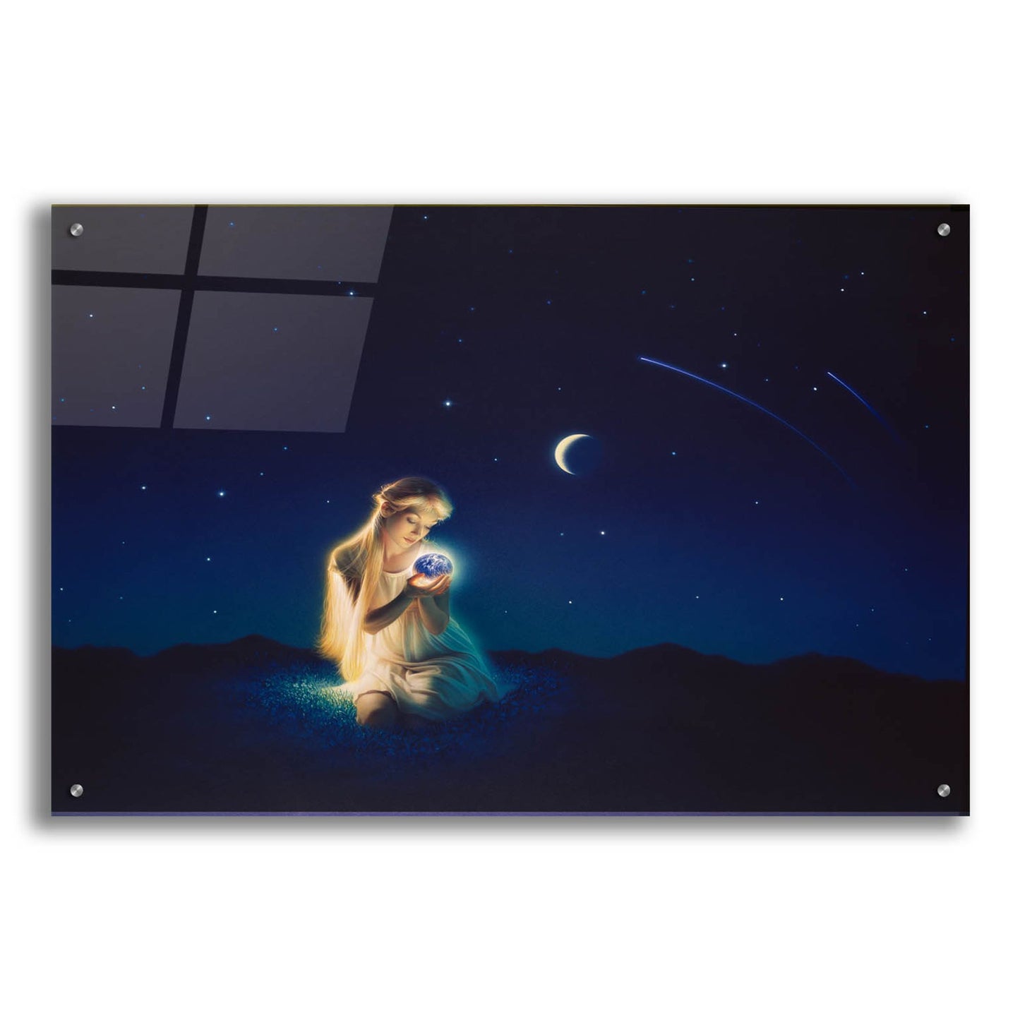 Epic Art 'Small Miracle' by Kirk Reinert, Acrylic Glass Wall Art,36x24