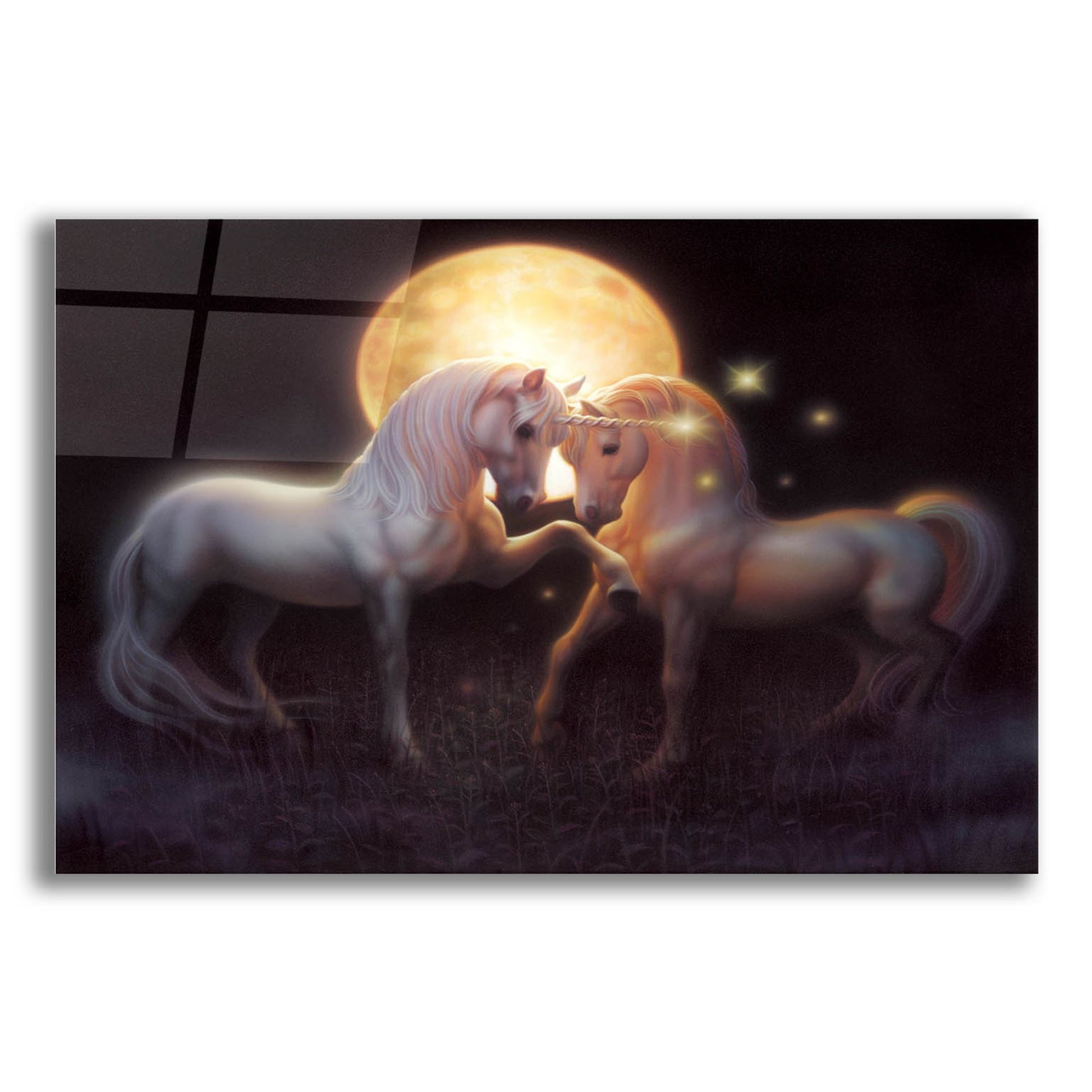 Epic Art 'Moondance' by Kirk Reinert, Acrylic Glass Wall Art,16x12