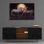 Epic Art 'Moondance' by Kirk Reinert, Acrylic Glass Wall Art,36x24