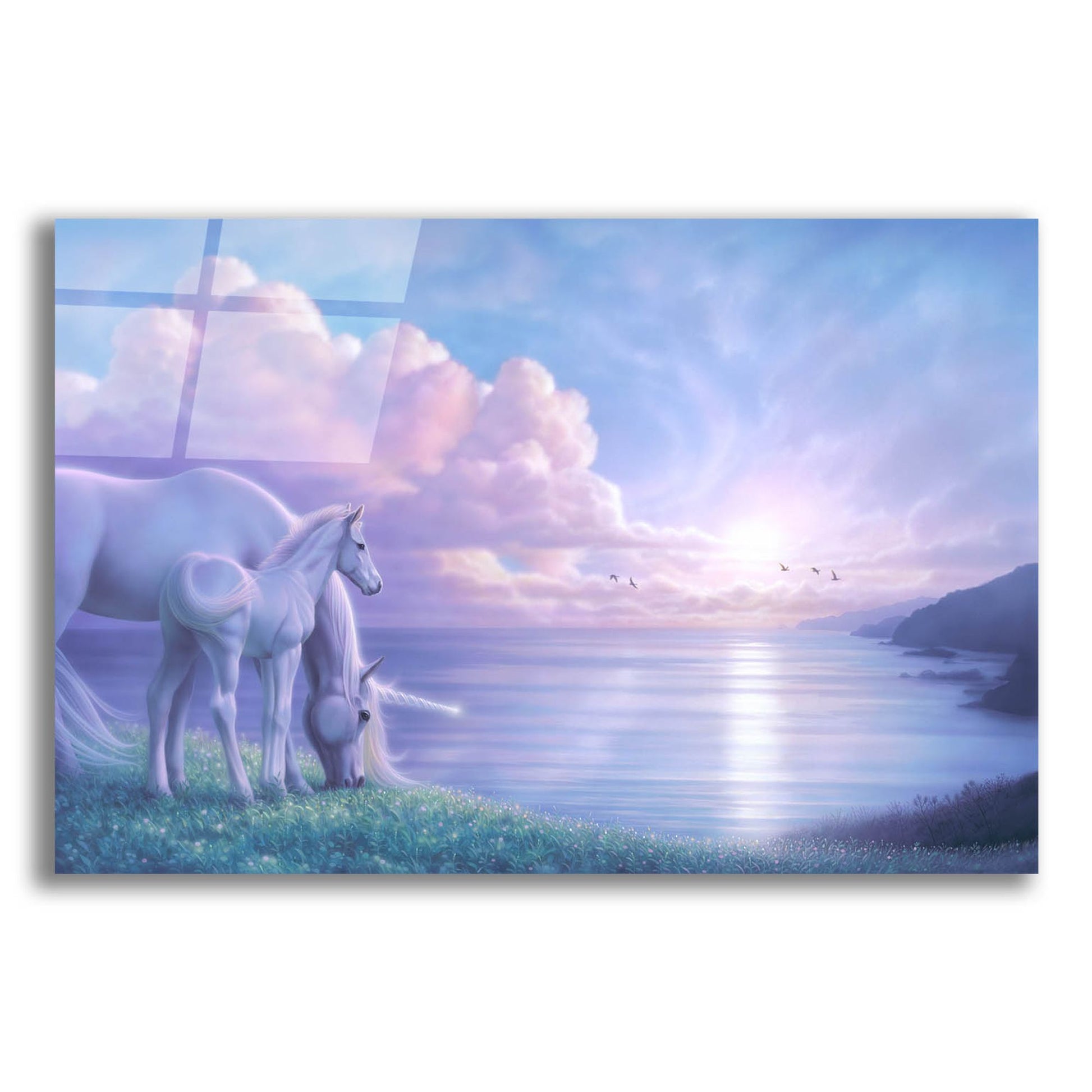 Epic Art 'Peace On Earth' by Kirk Reinert, Acrylic Glass Wall Art