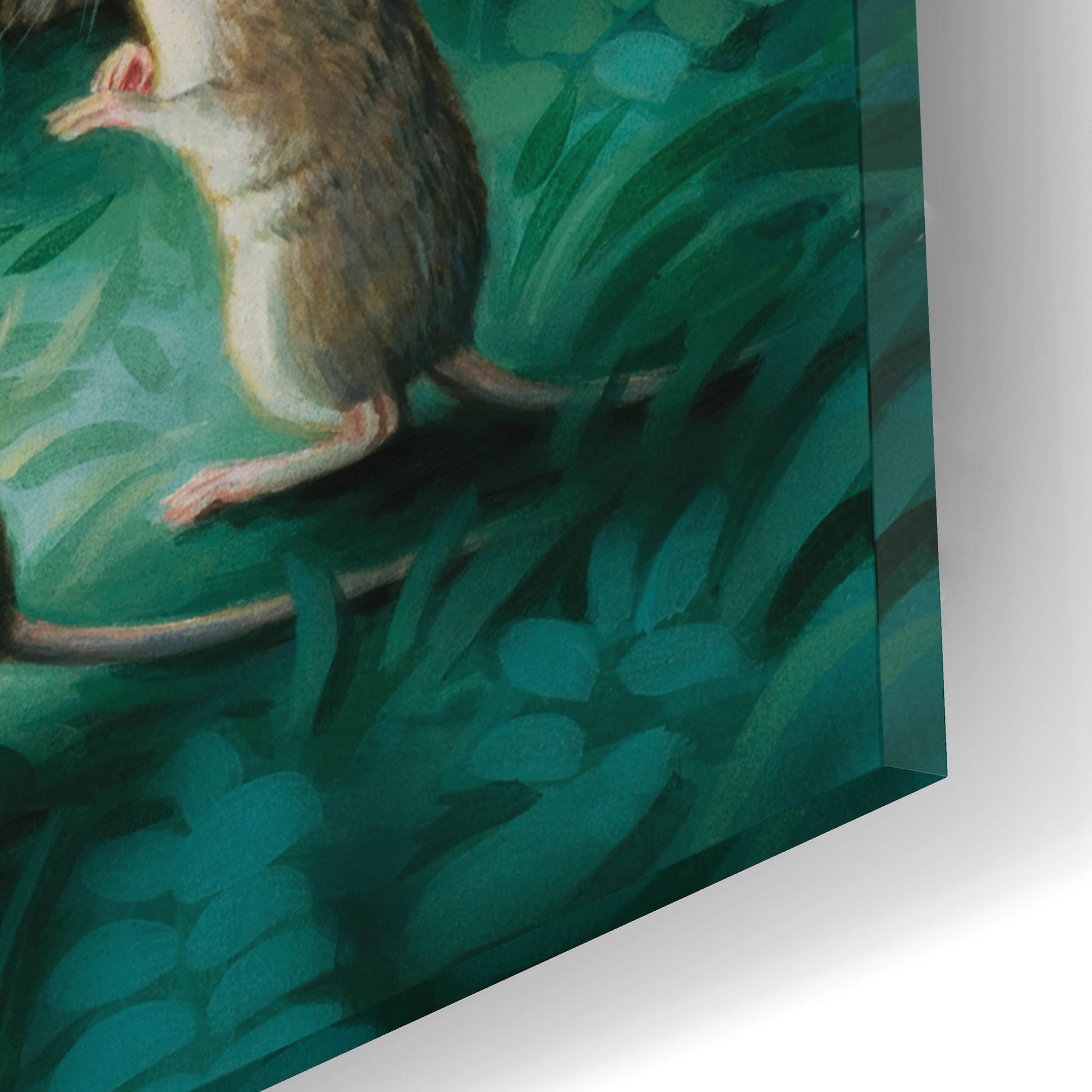 Epic Art 'Blueberry Lunch' by Kirk Reinert, Acrylic Glass Wall Art,16x12