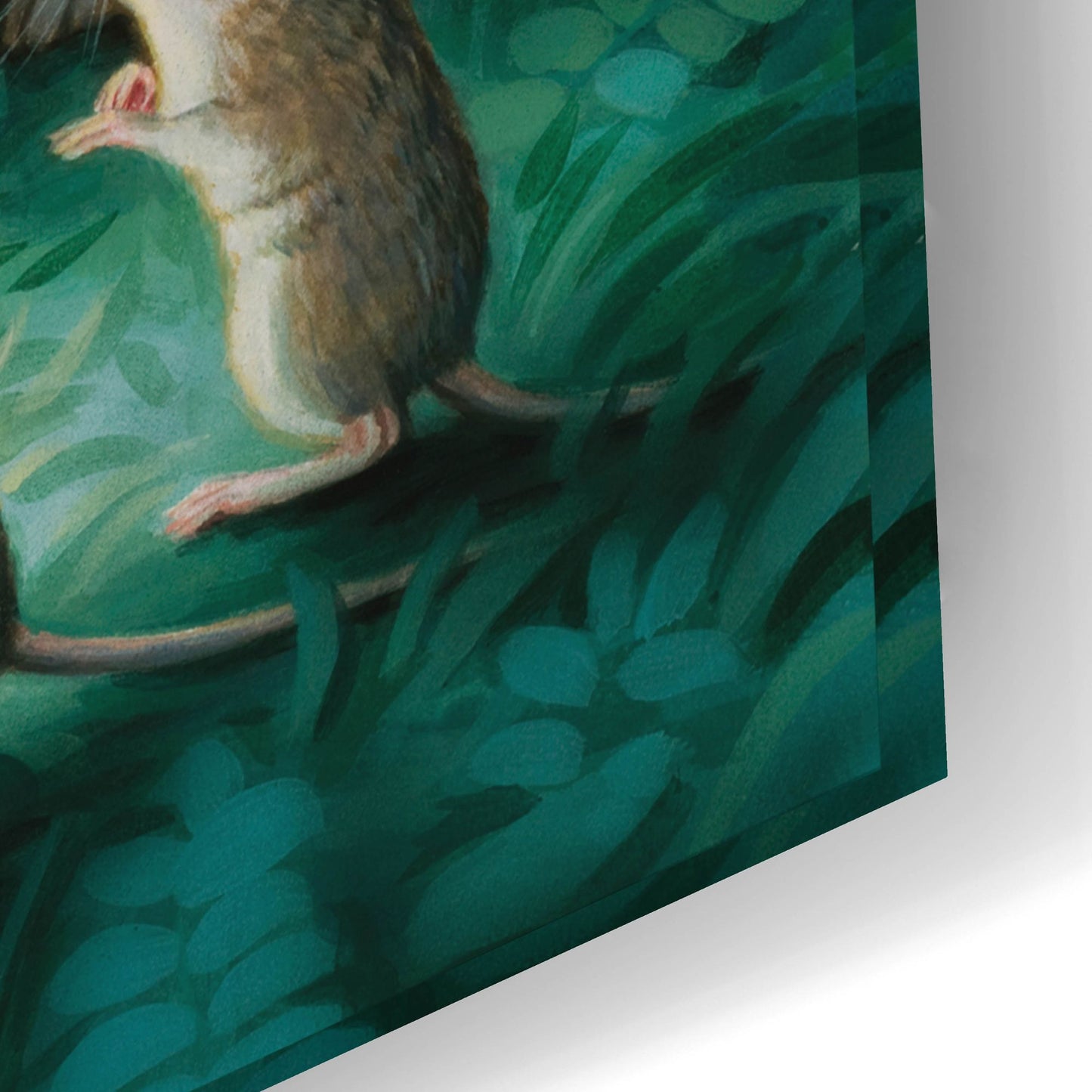 Epic Art 'Blueberry Lunch' by Kirk Reinert, Acrylic Glass Wall Art,24x16