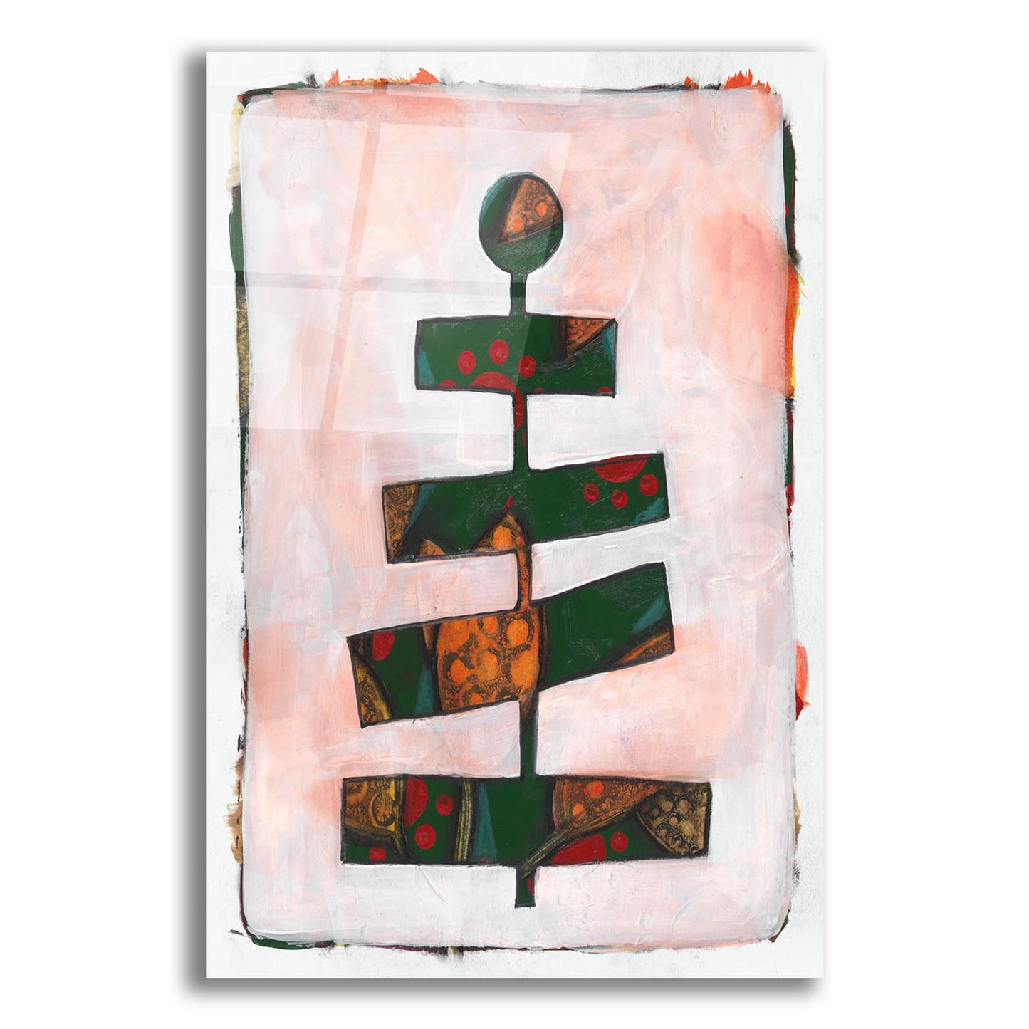 Epic Art 'Xmas Tree 2' by Maria Pietri, Acrylic Glass Wall Art