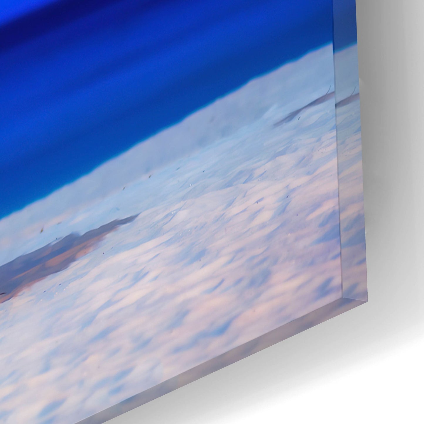 Epic Art 'Aruba Beach Umbrella' by Mark A Paulda, Acrylic Glass Wall Art,16x12