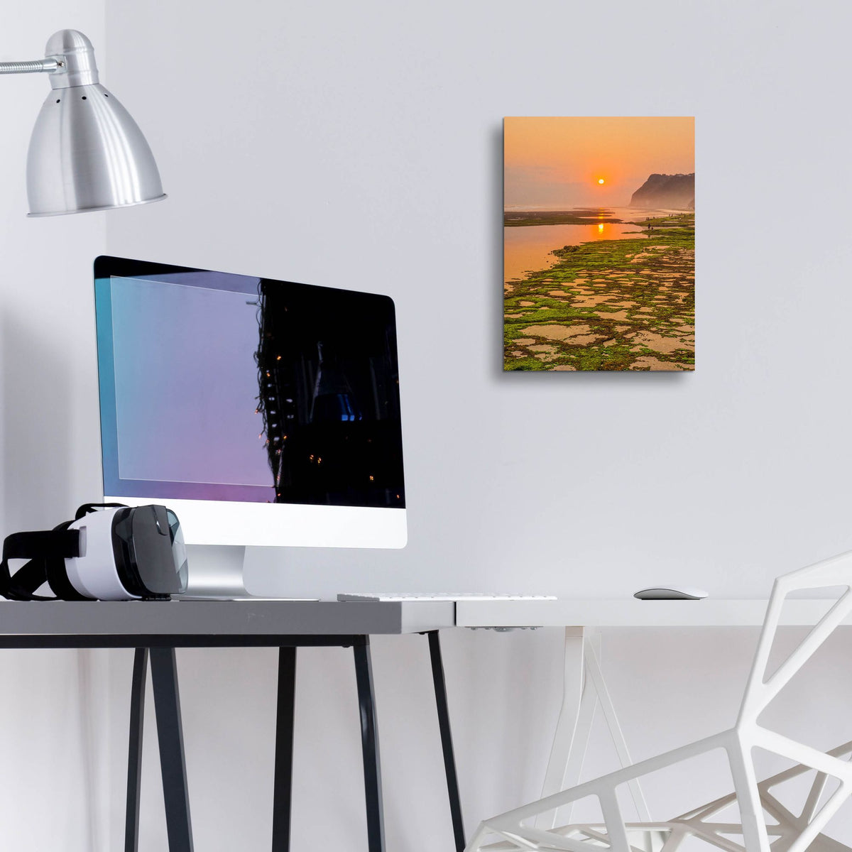 Epic Art 'Bali Sunset' by Mark A Paulda, Acrylic Glass Wall Art,12x16