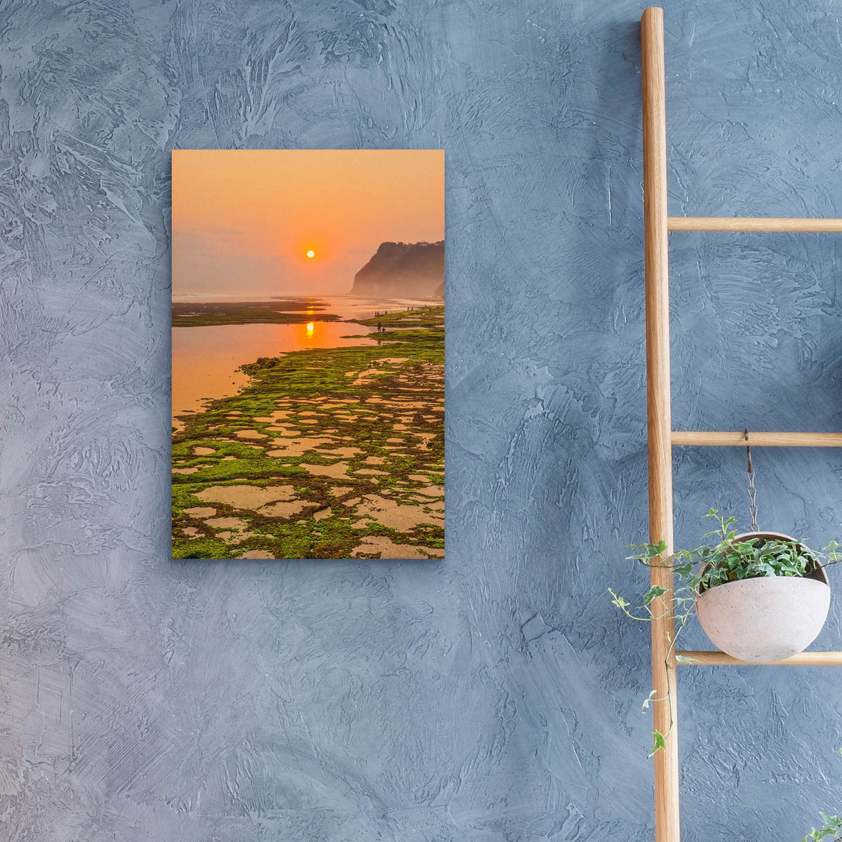 Epic Art 'Bali Sunset' by Mark A Paulda, Acrylic Glass Wall Art,16x24