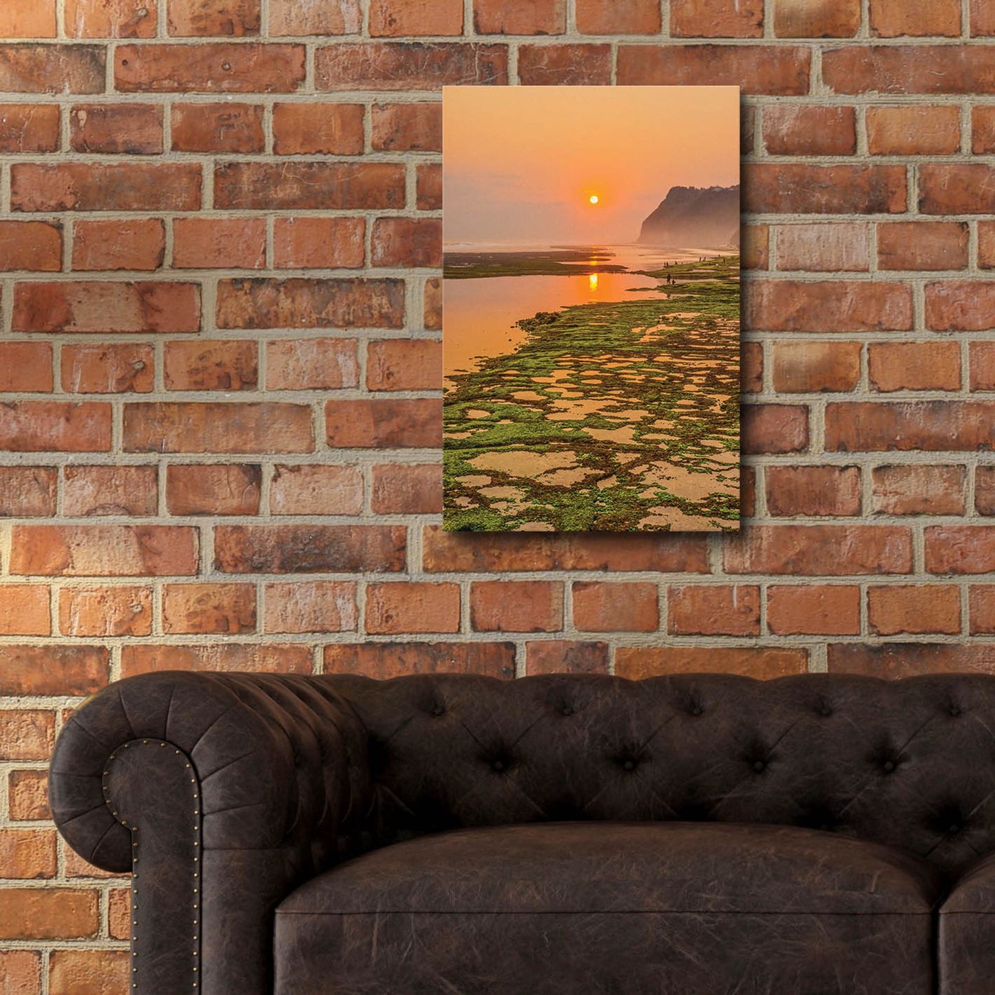 Epic Art 'Bali Sunset' by Mark A Paulda, Acrylic Glass Wall Art,16x24