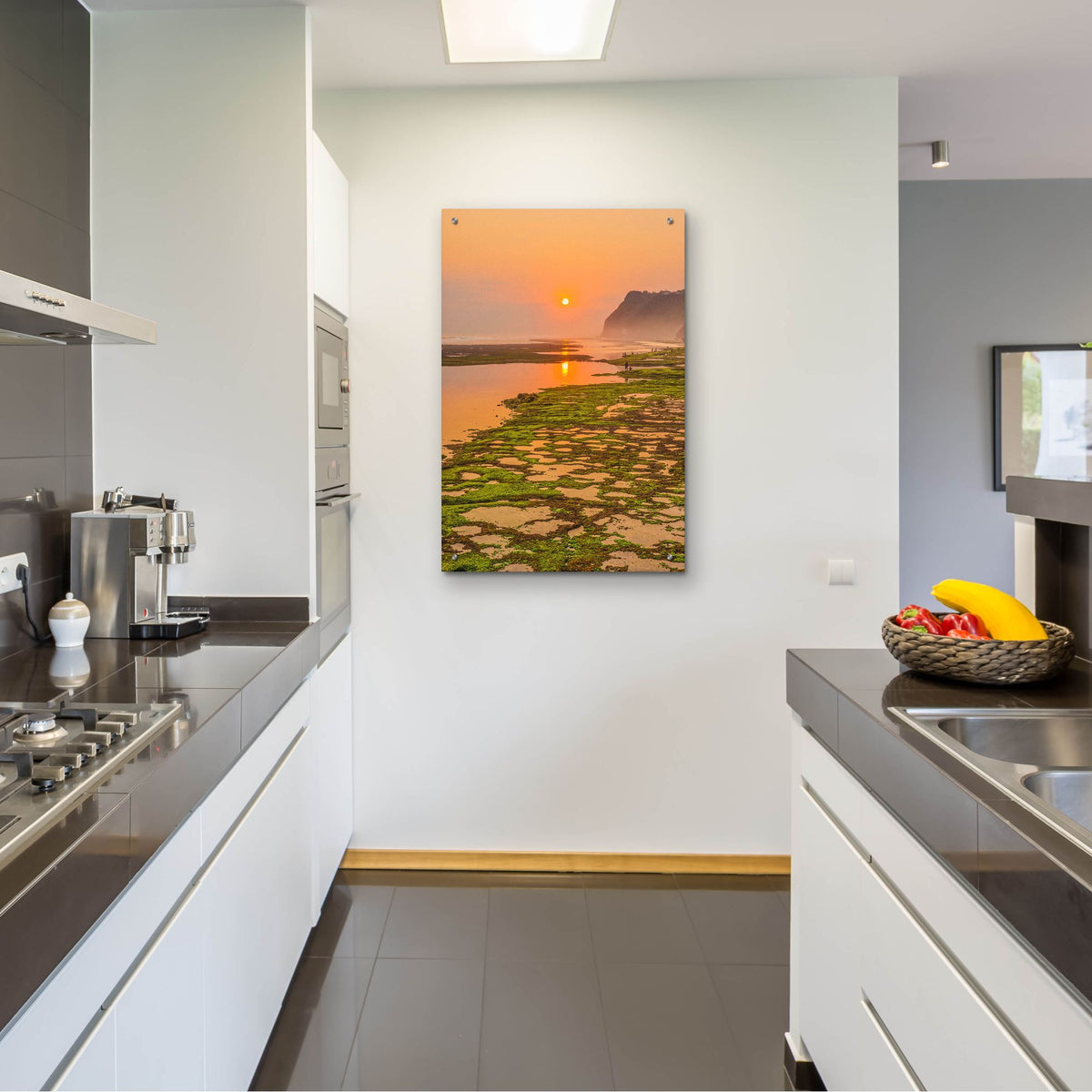 Epic Art 'Bali Sunset' by Mark A Paulda, Acrylic Glass Wall Art,24x36