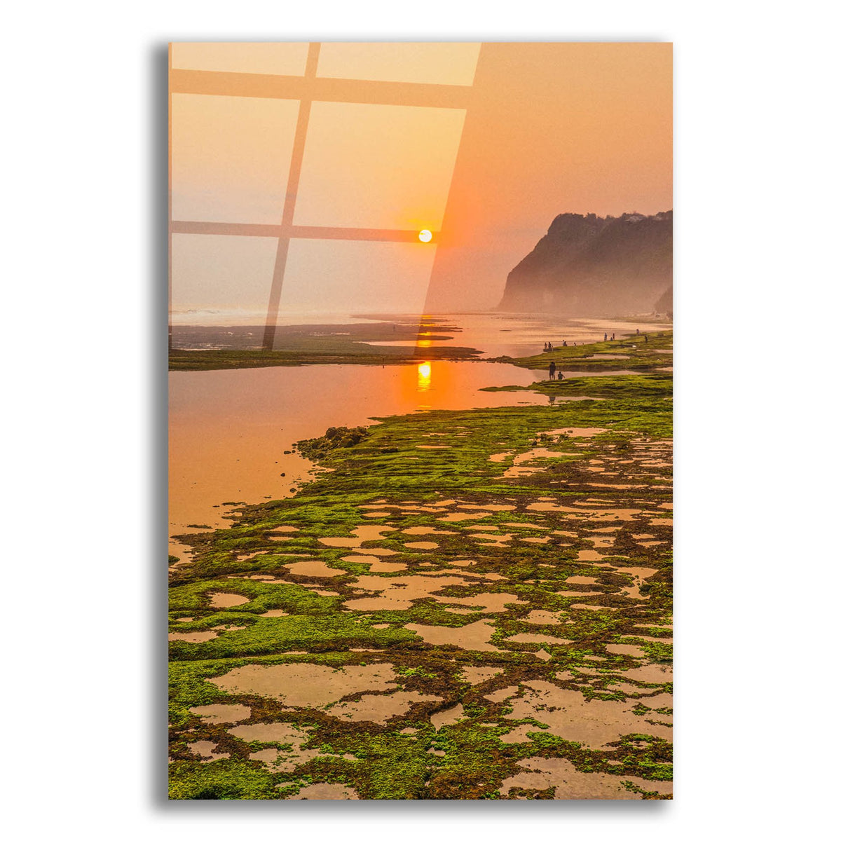 Epic Art 'Bali Sunset' by Mark A Paulda, Acrylic Glass Wall Art