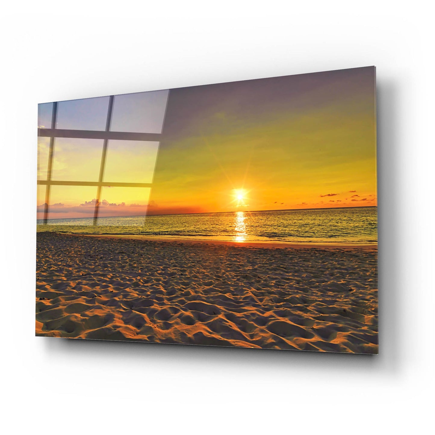 Epic Art 'Near The Horizon' by Mark A Paulda, Acrylic Glass Wall Art,24x16